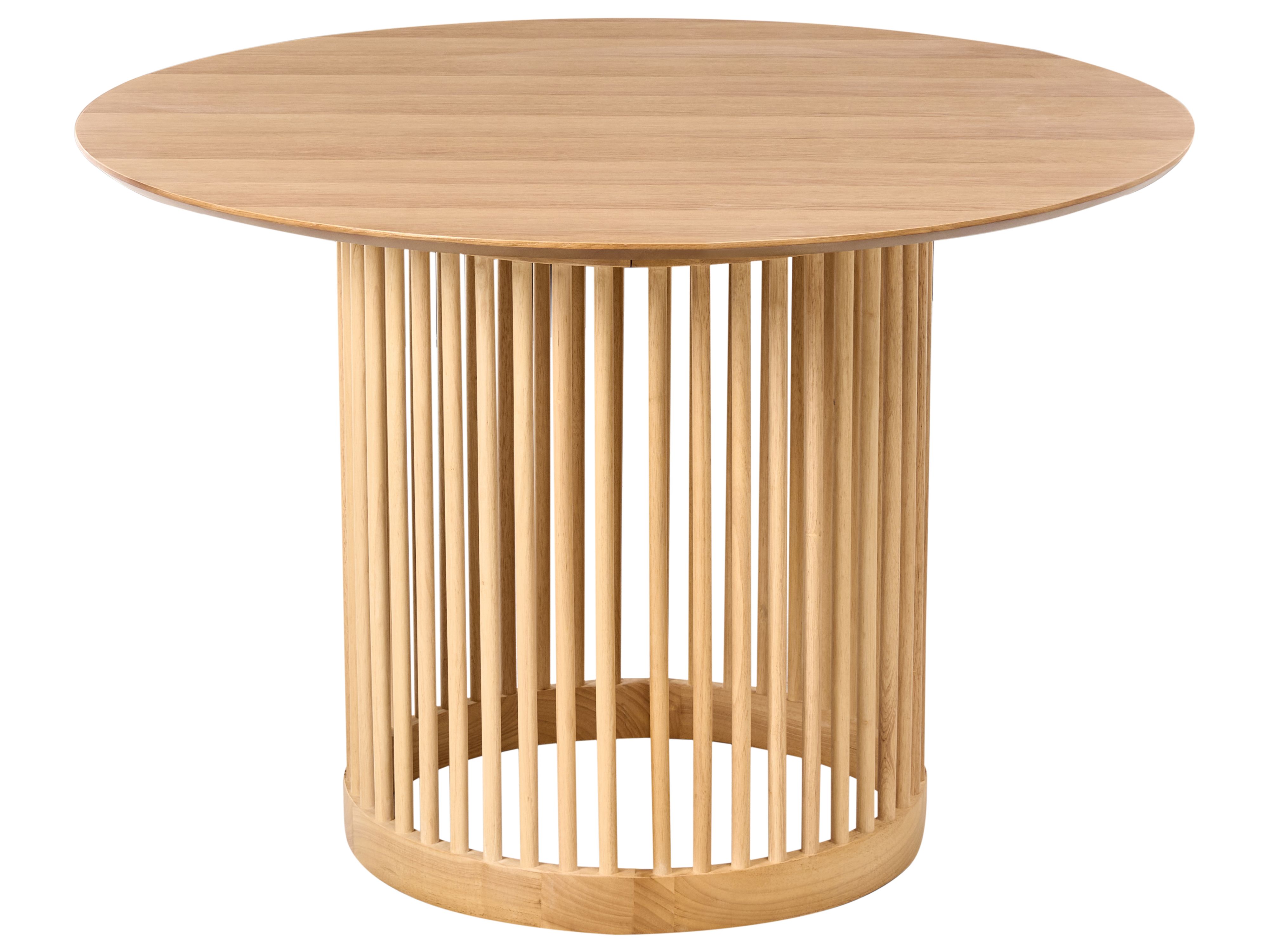 Dining Table BOYLE Light Oak 110 cm 110 cm