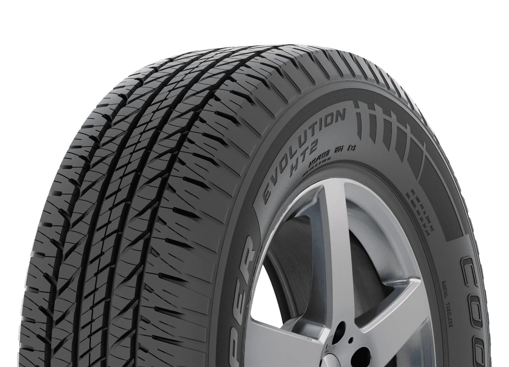 Cooper Evolution HT2 255/70R16 111S All-Season Tire - Image 3