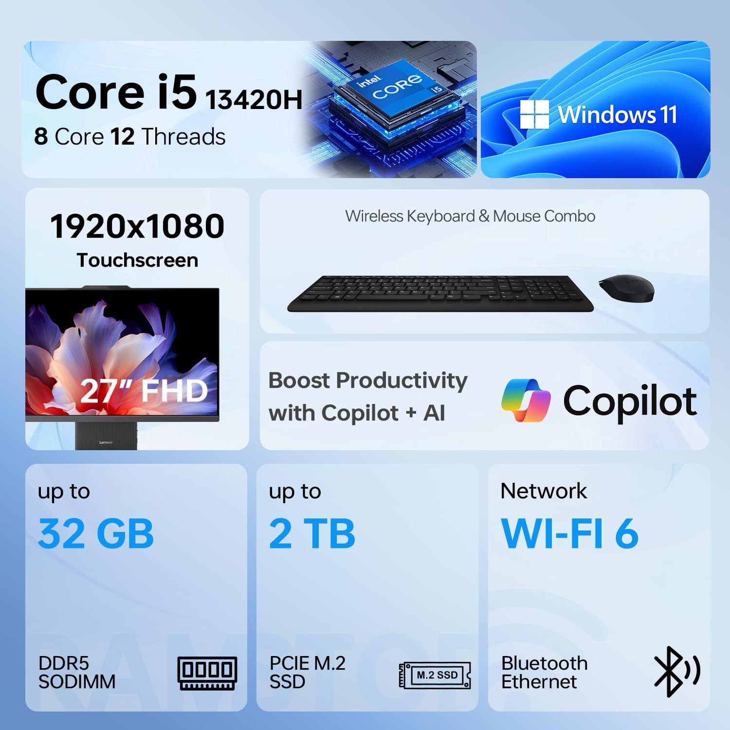 Lenovo IdeaCentre I Premium Business All-in-One  Next Gen AI  27