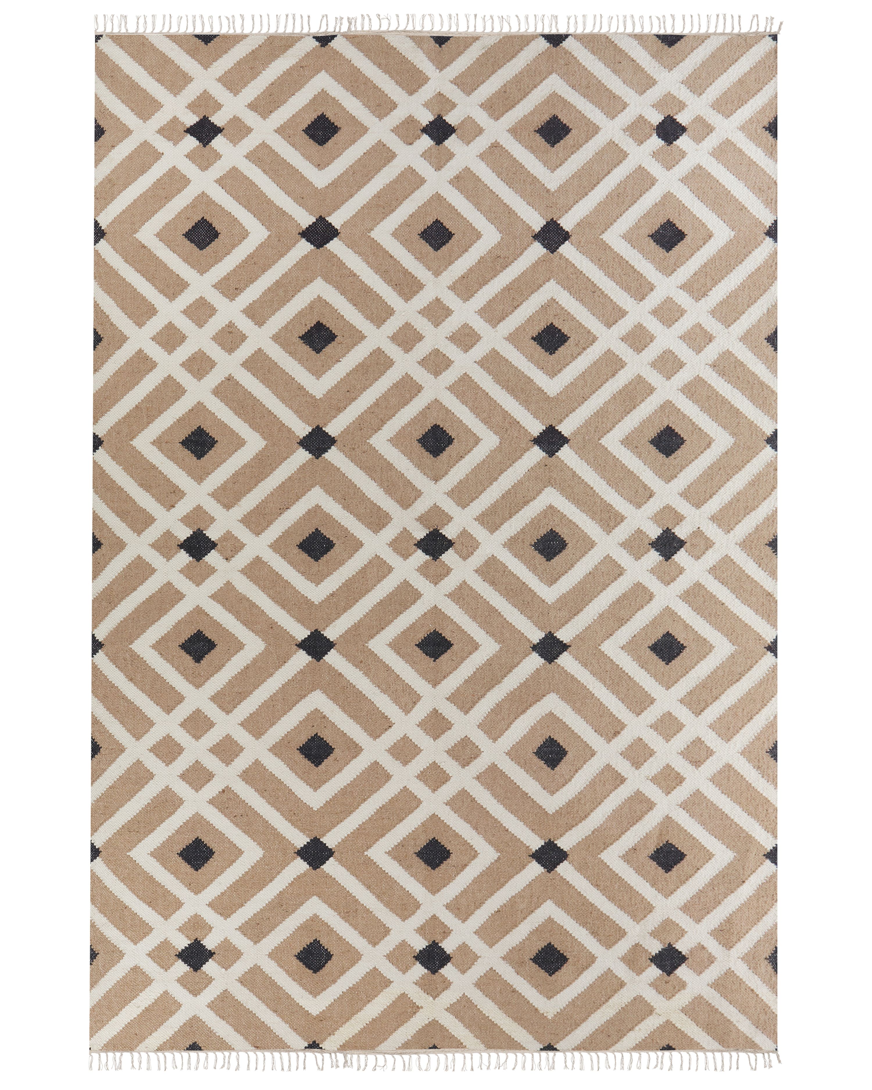 Rug ESENCIK Beige 200 x 300 cm Jute