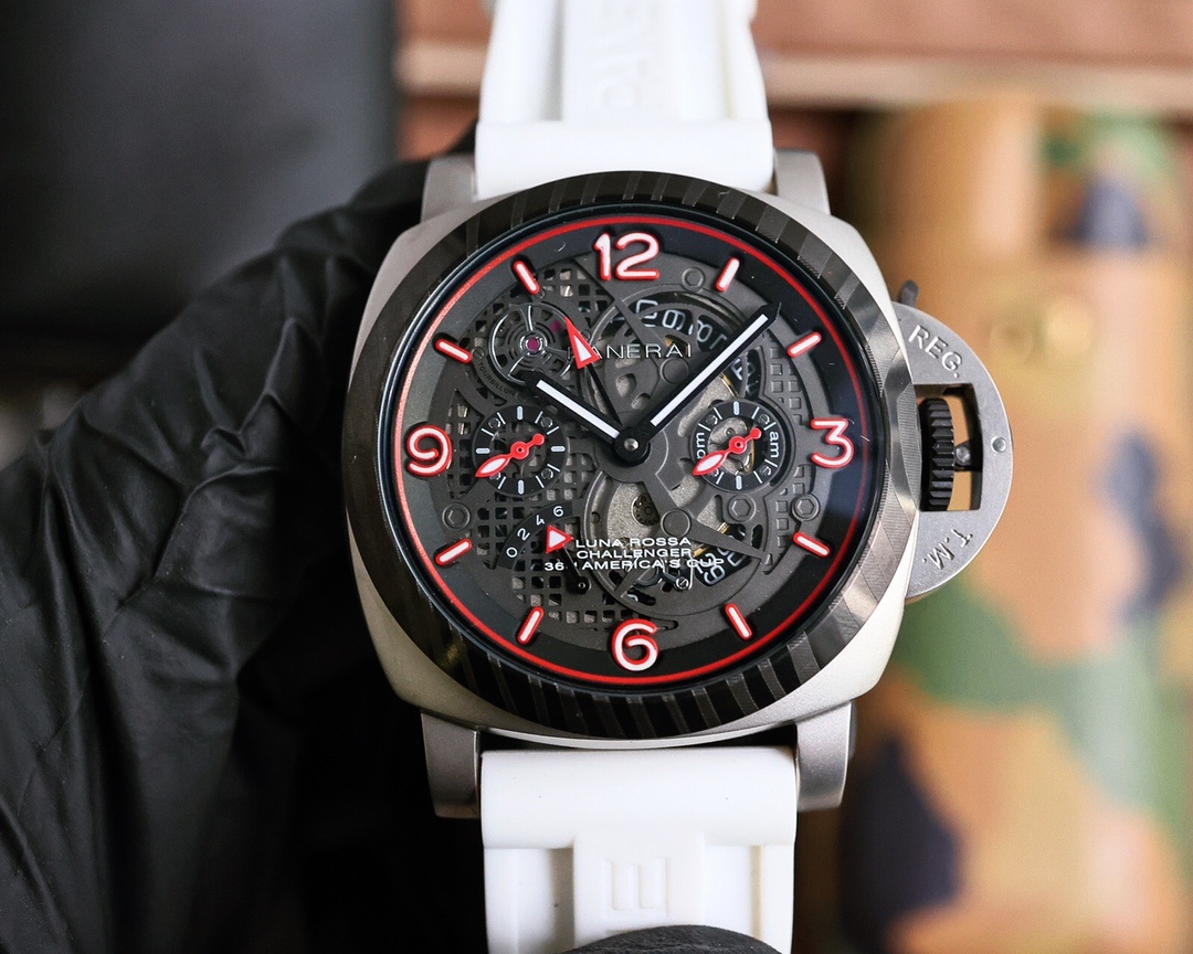 Panerai SUBMERSIBLE Waterproof Men's Luminous Black Case(1:1 replica) - Elite Watch Atelier