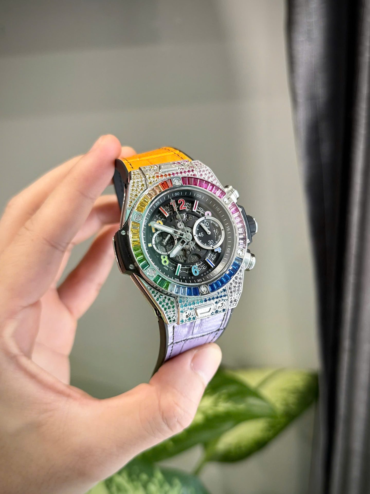 Hublot Big Bang Unico Rainbow Titanium Replica 11 Watch BBF Factory 45mm - Top club