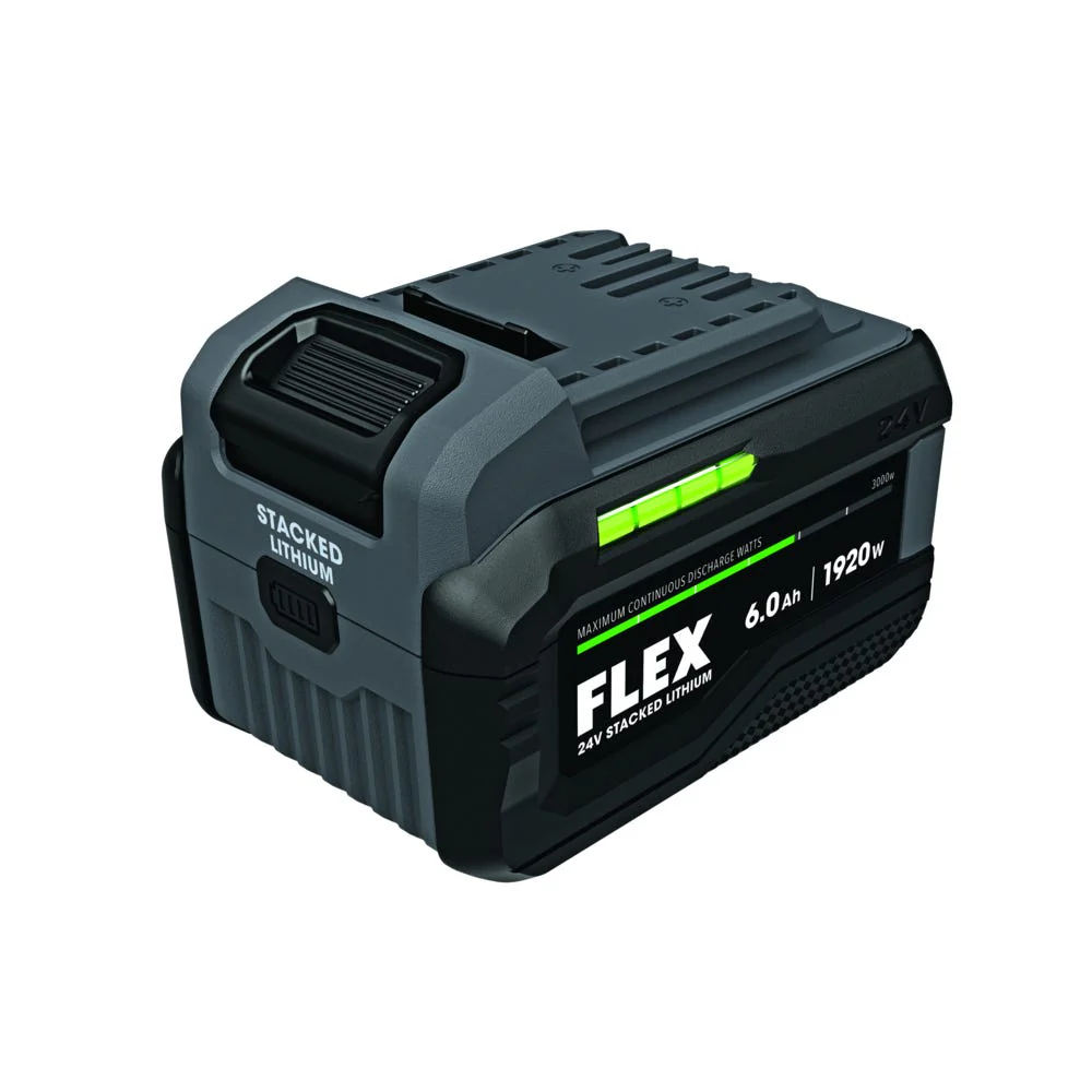 Flex FX0421-1H 24V Stacked Lithium Starter Kit (1 x 6.0 Ah & 1 Rapid Charger)