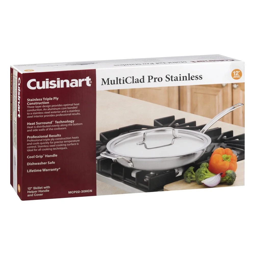 Cuisinart Multiclad Pro Tri-Ply Stainless Steel 12