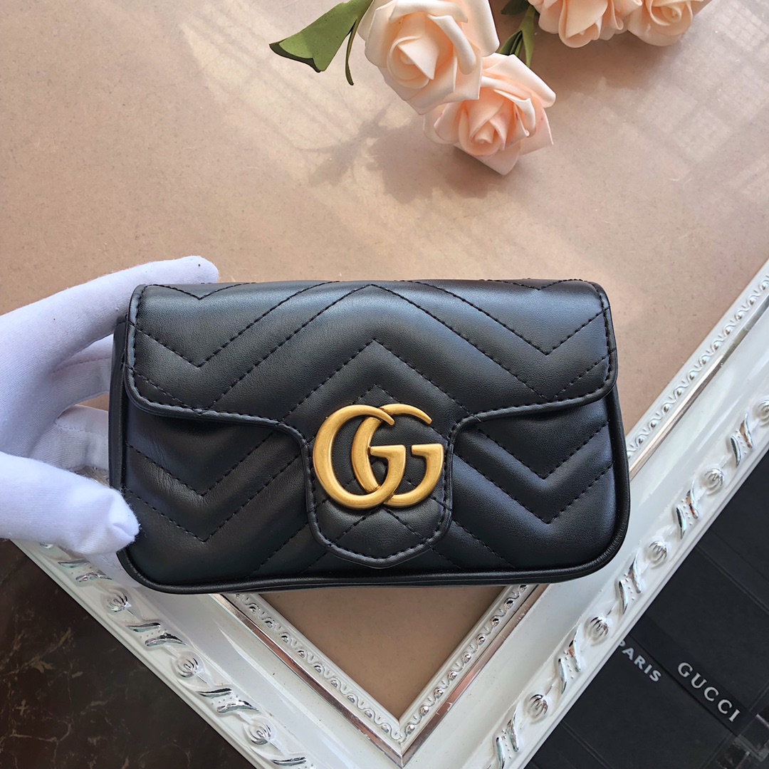 Replica Gucci Marmont Small Matelasse Shoulder Bag Nano/22Cm/26Cm1:1High-quality replica