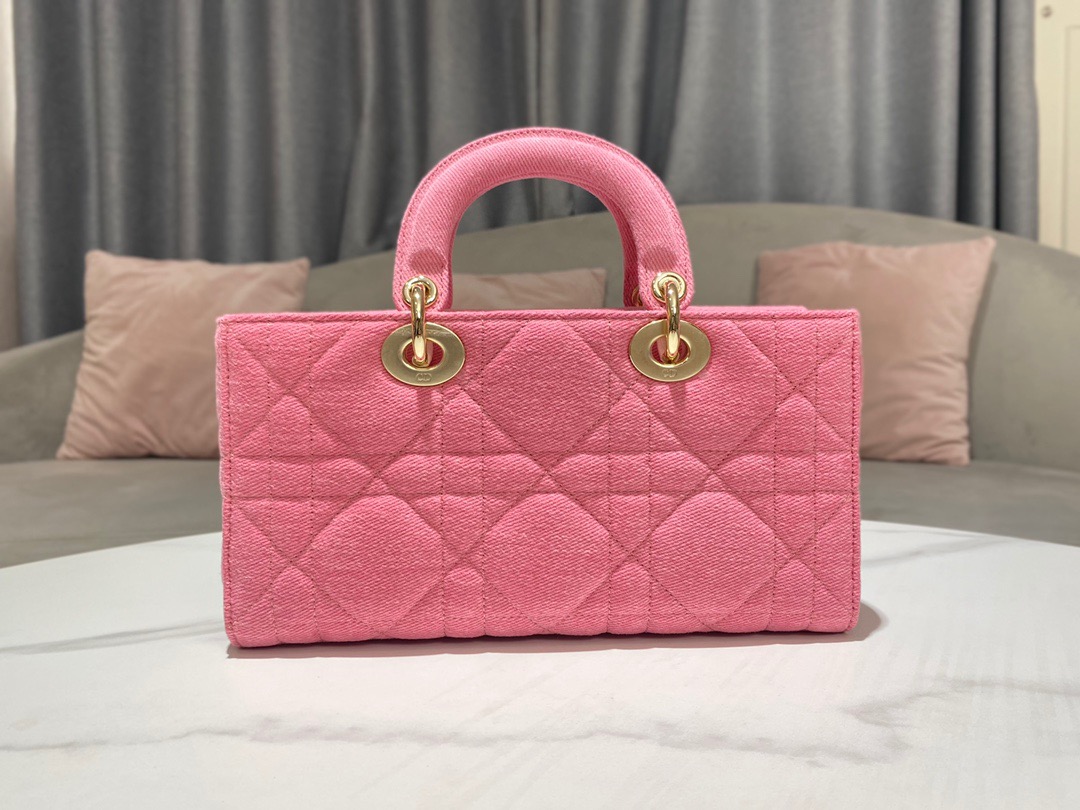 Christian Dior Lady D-Joy Bag Pink, For Women Women’s Handbags 26cm/10in CD M0540WTJA_M9291:1High-quality replica