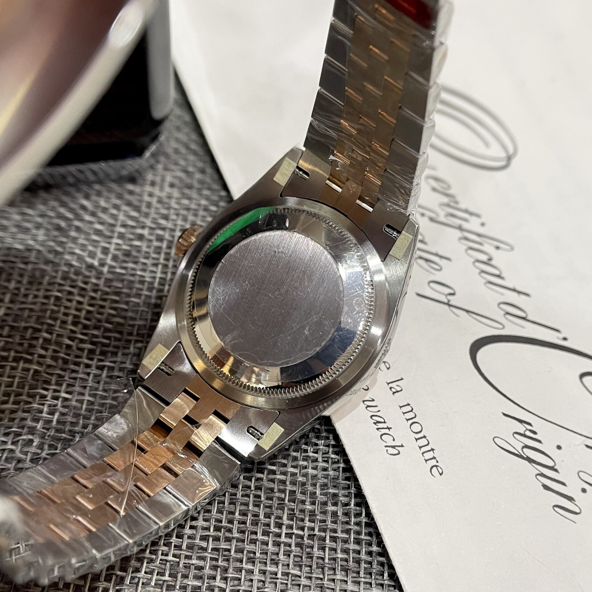 Rolex Replica 11 Watch DateJust 126231 Wimbledon Dial Demi Strap VS Factory 36mm - Elite Watch Atelier