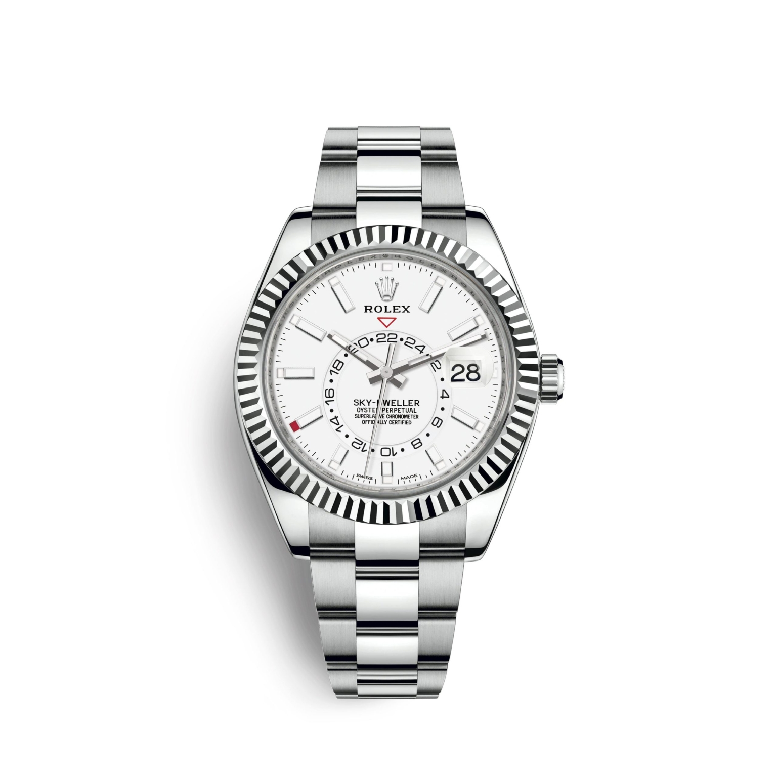 Rolex Sky-Dweller 42mm, Oystersteel and 18k White Gold, Ref# 326934-0001(1:1 replica) - Elite Watch Atelier