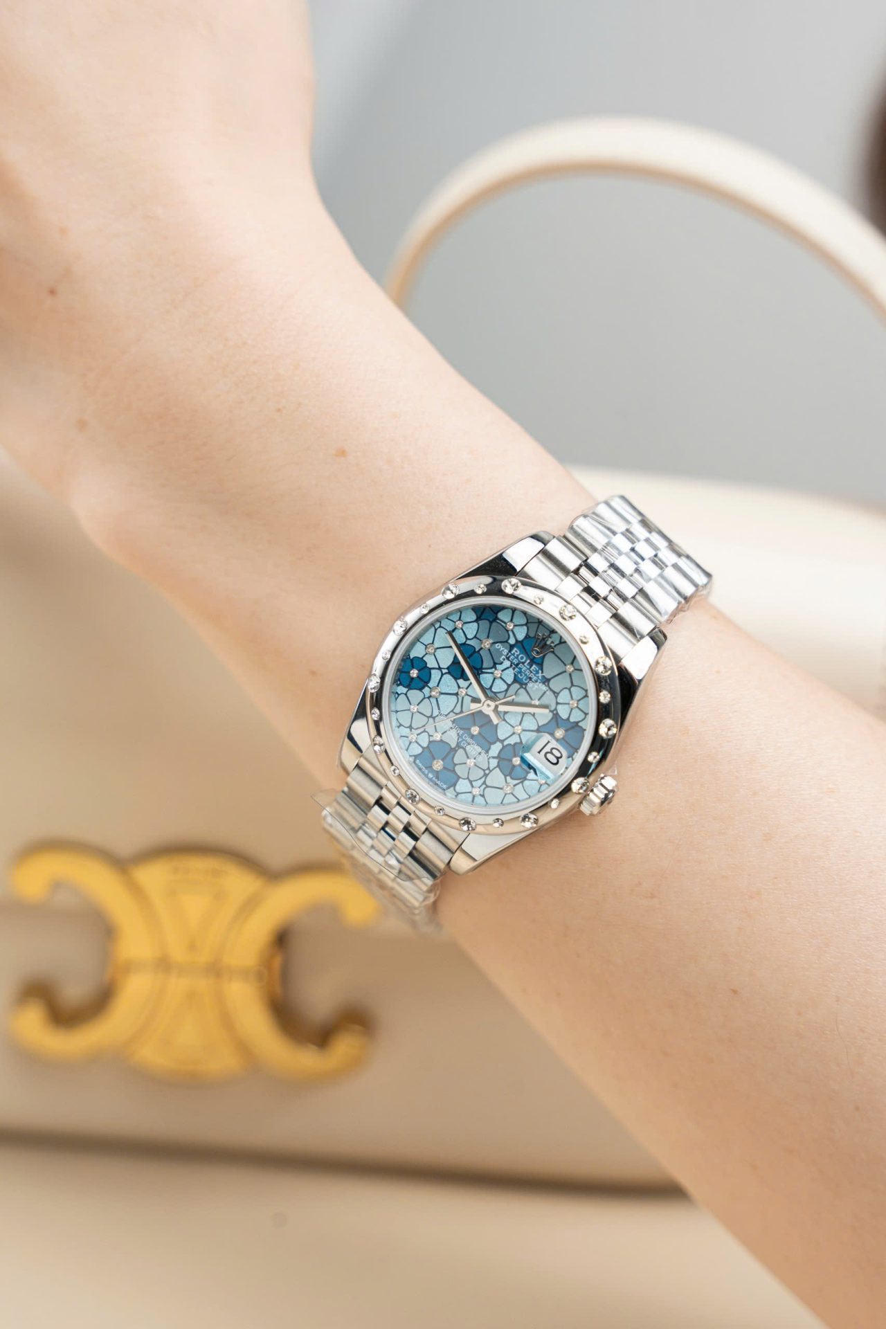Rolex Replica Watches DateJust Lady 278344 Flower Dial 31mm - Top club