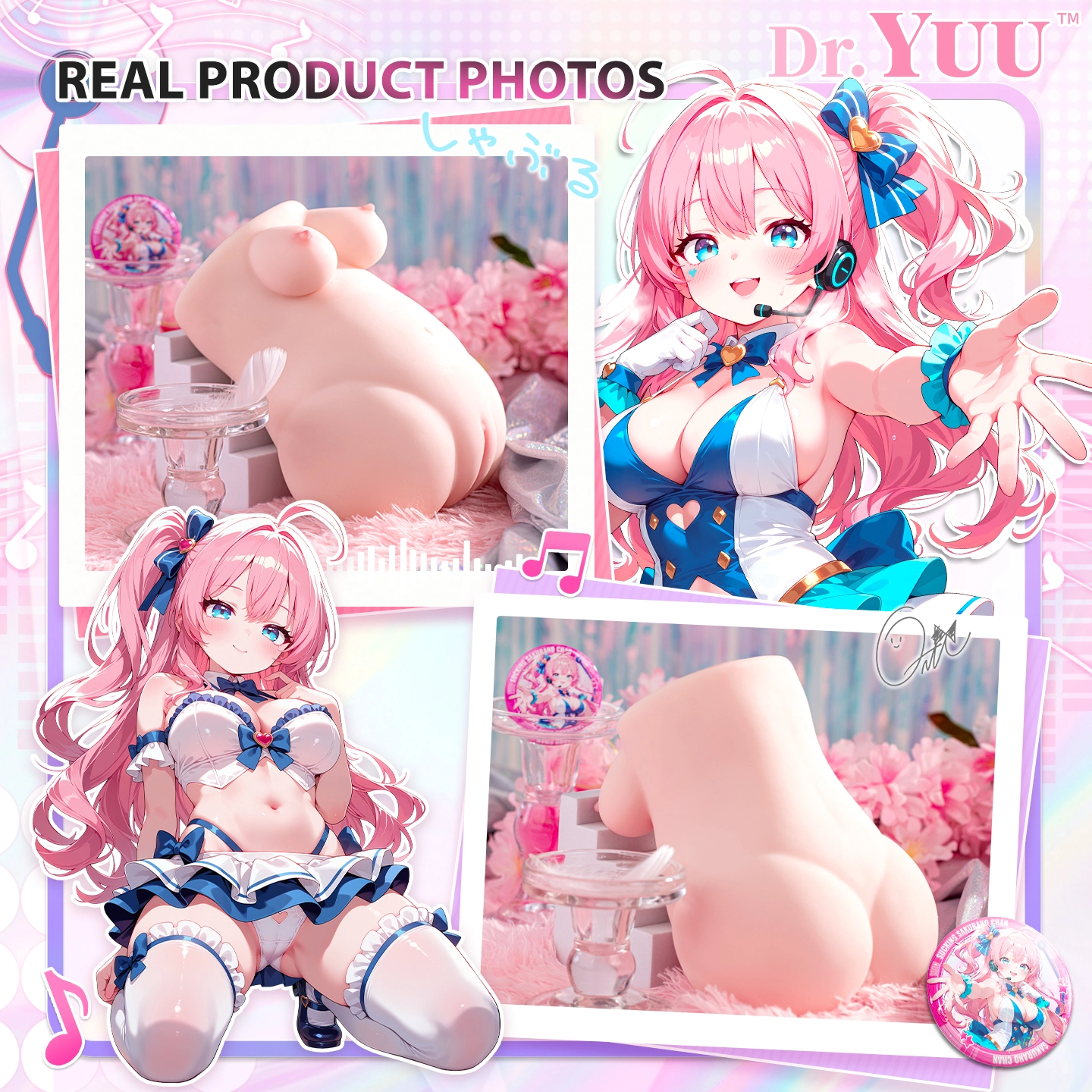 Dr.YUU anime sex toy featuring the beautiful Sakurano-chan waifu design.
