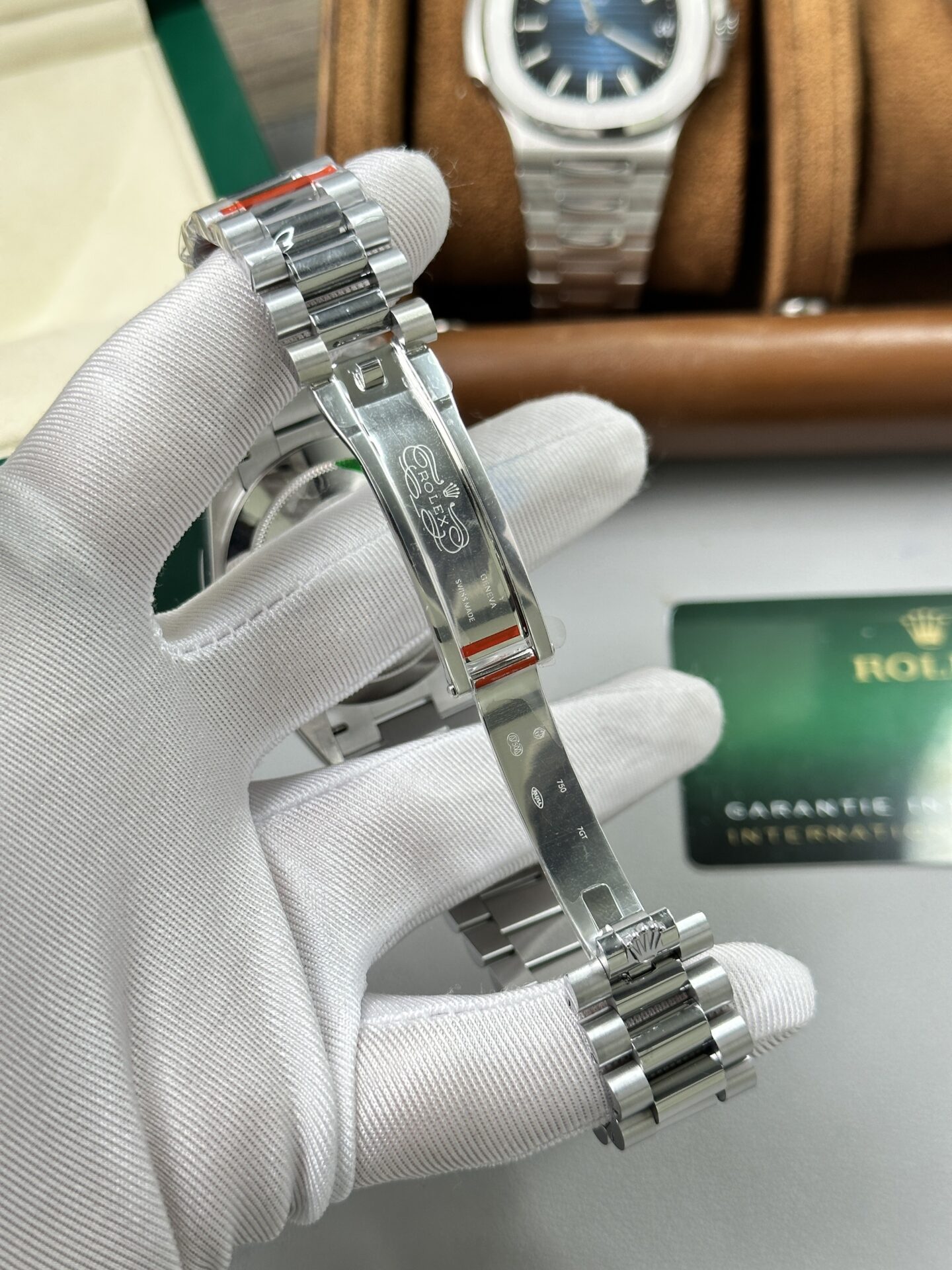 Rolex Day-Date 228236 Replica Wathc Weight 167gr Black Dial GM Factory 40mm - Top club