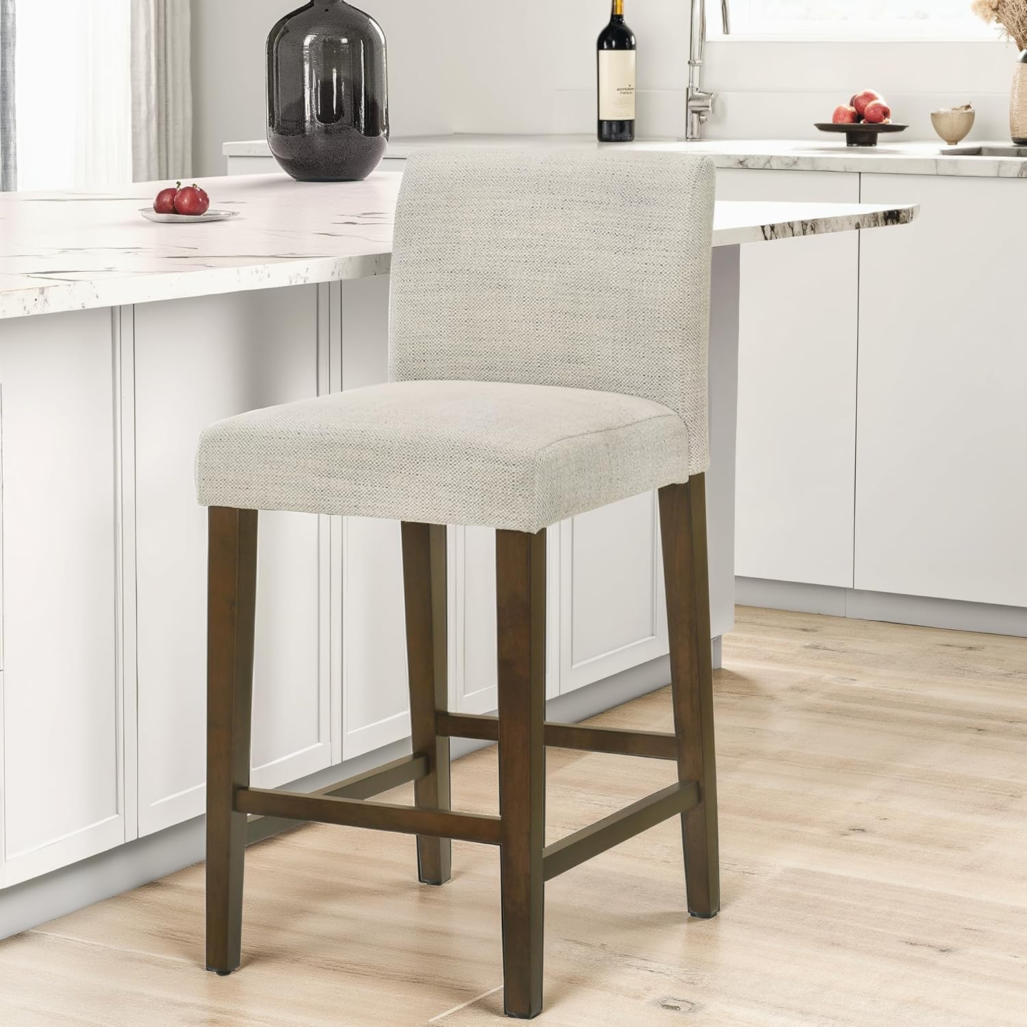 CHITA Counter Height Bar Stools Set of 2, 27