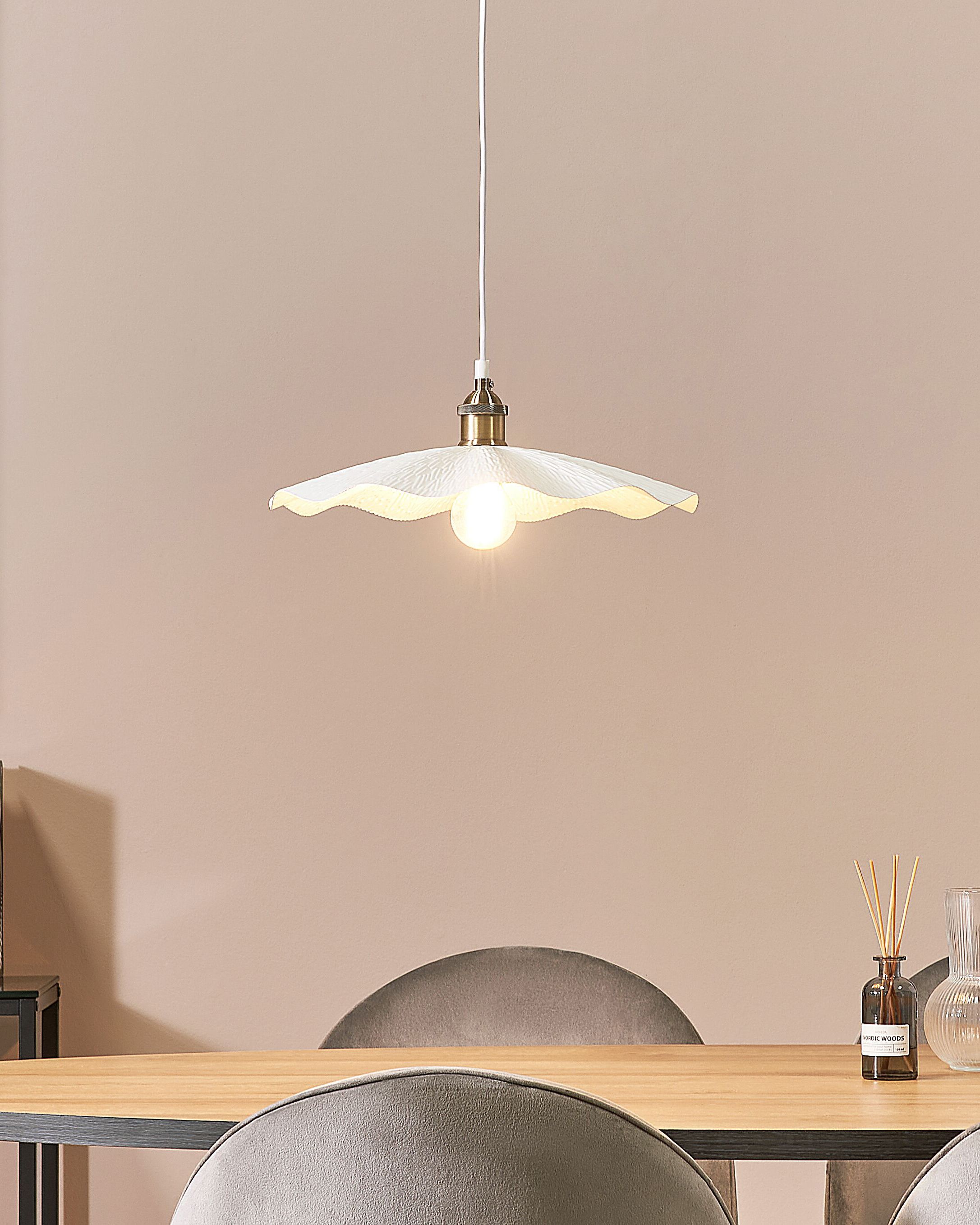 Pendant Lamp PHILS Metal White