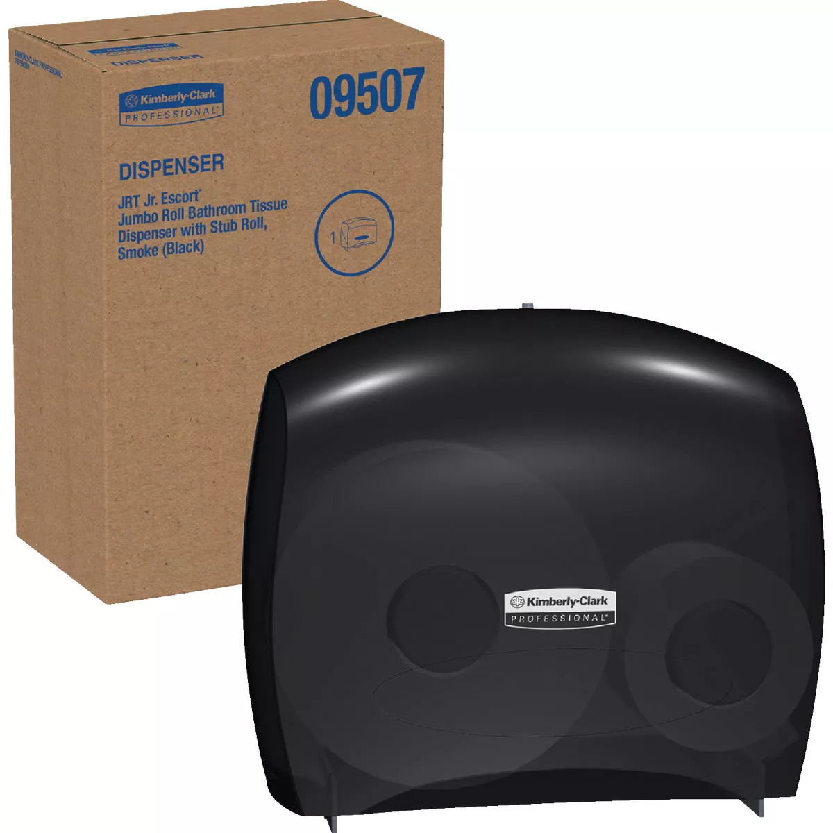 Kimberly-Clark Professional JRT Escort Smoke Jumbo Roll Tissue Dispenser