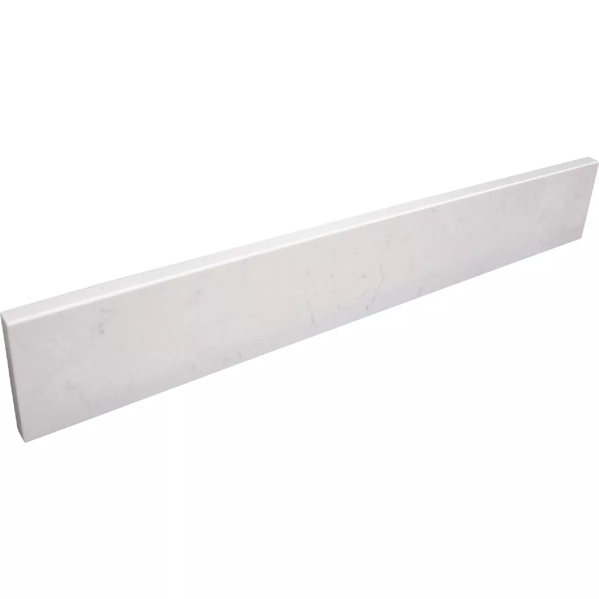 Bertch Oasis 37 In. x 22.5 In. Jasmine White Veined Quartz Vanity Top with Rectangular Bowl