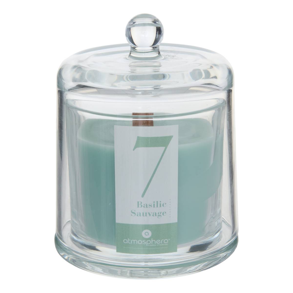Scented Candle "Numia" Gourmet Scent, Basil, 240g