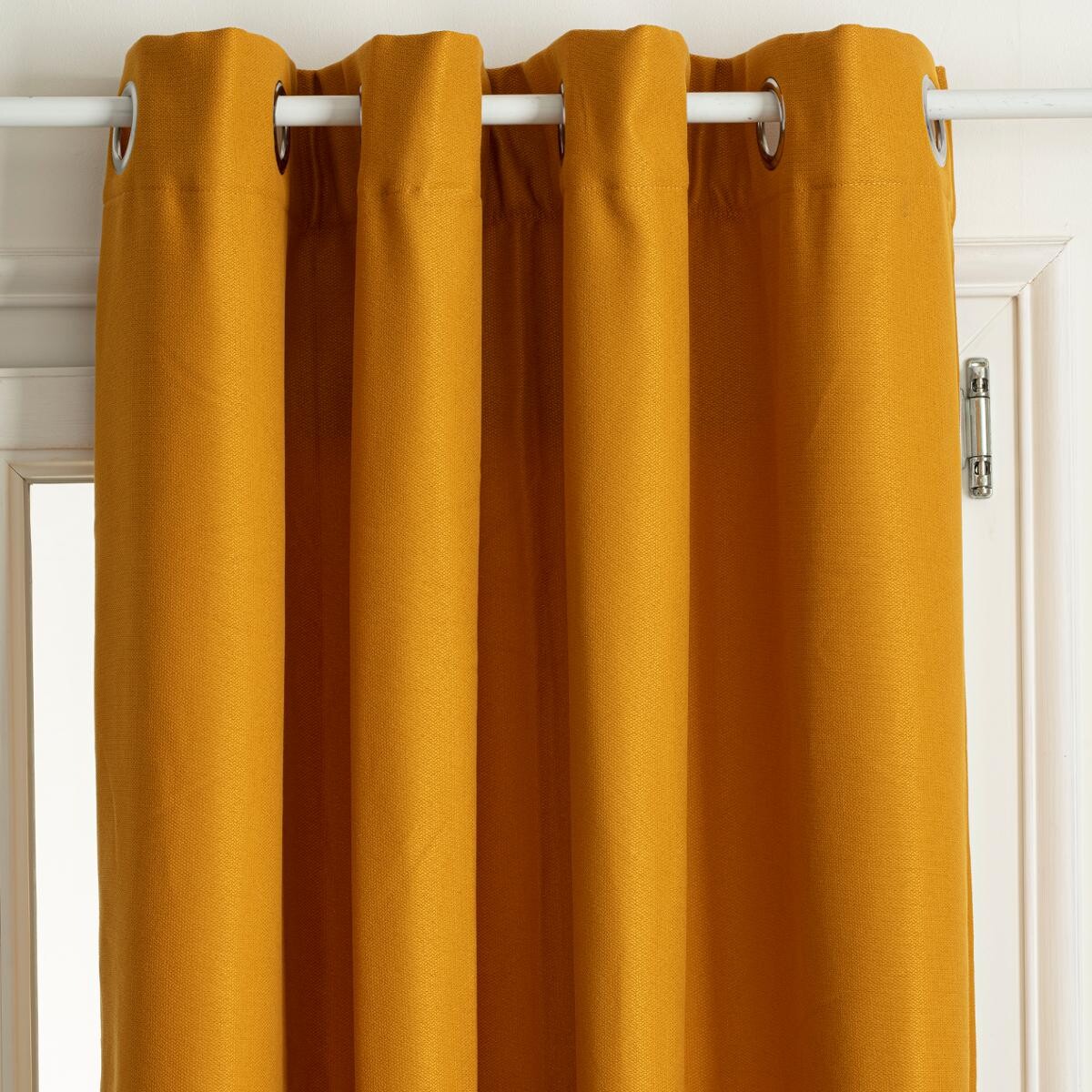 Insulated curtain "Isa" Mustard yellow, 140x260 cm