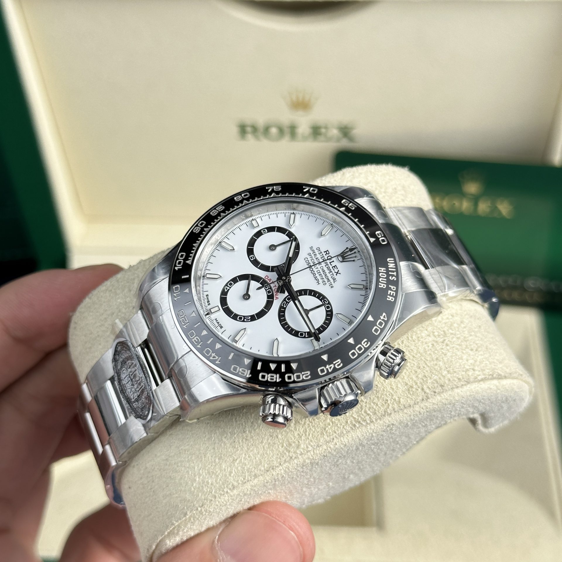 Rolex Replica 1:1 Watch Daytona 126500LN Panda New Version 4131 Clean 40mm - Elite Watch Atelier