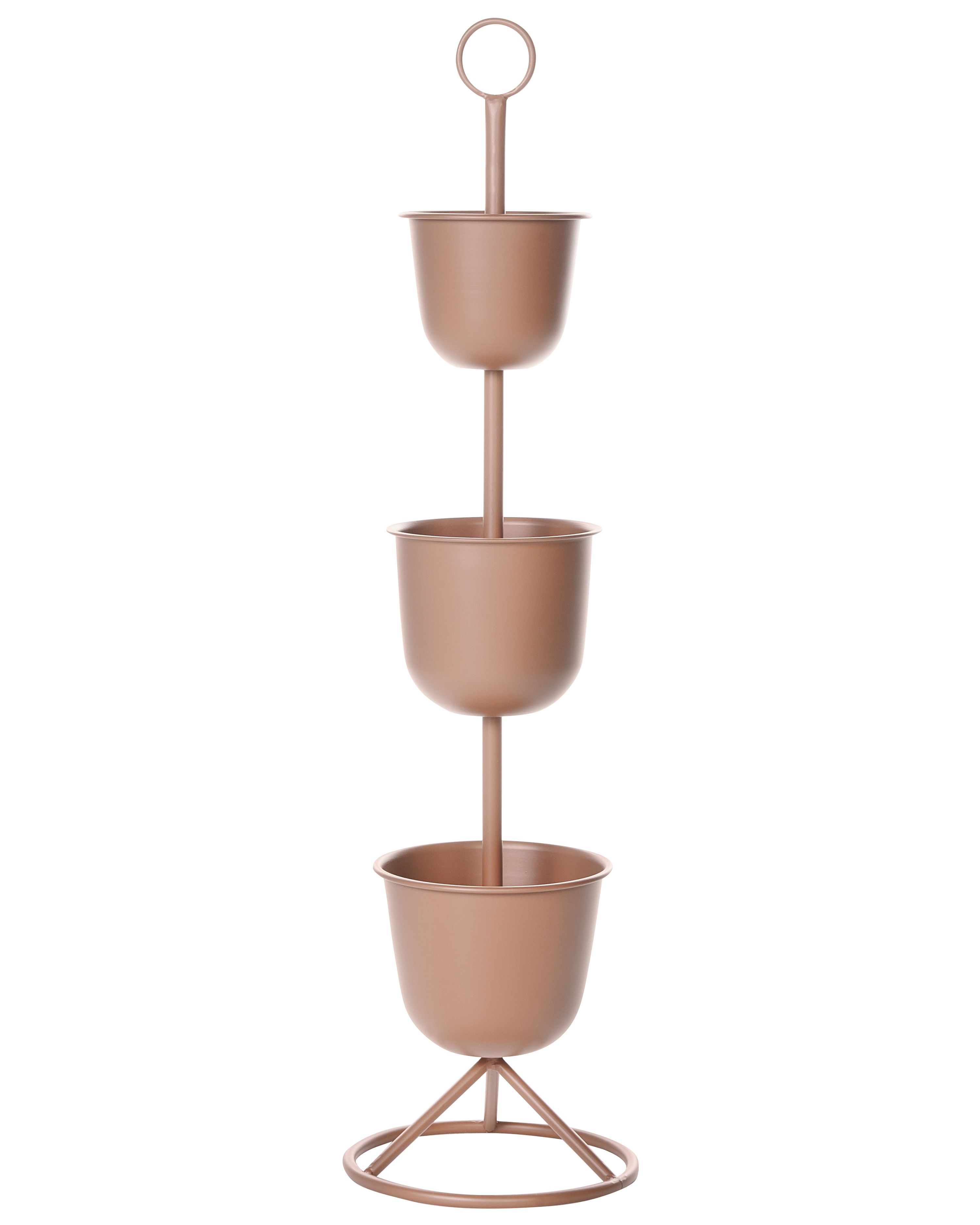 Plant Stand RENGE Metal 28 cm Brown