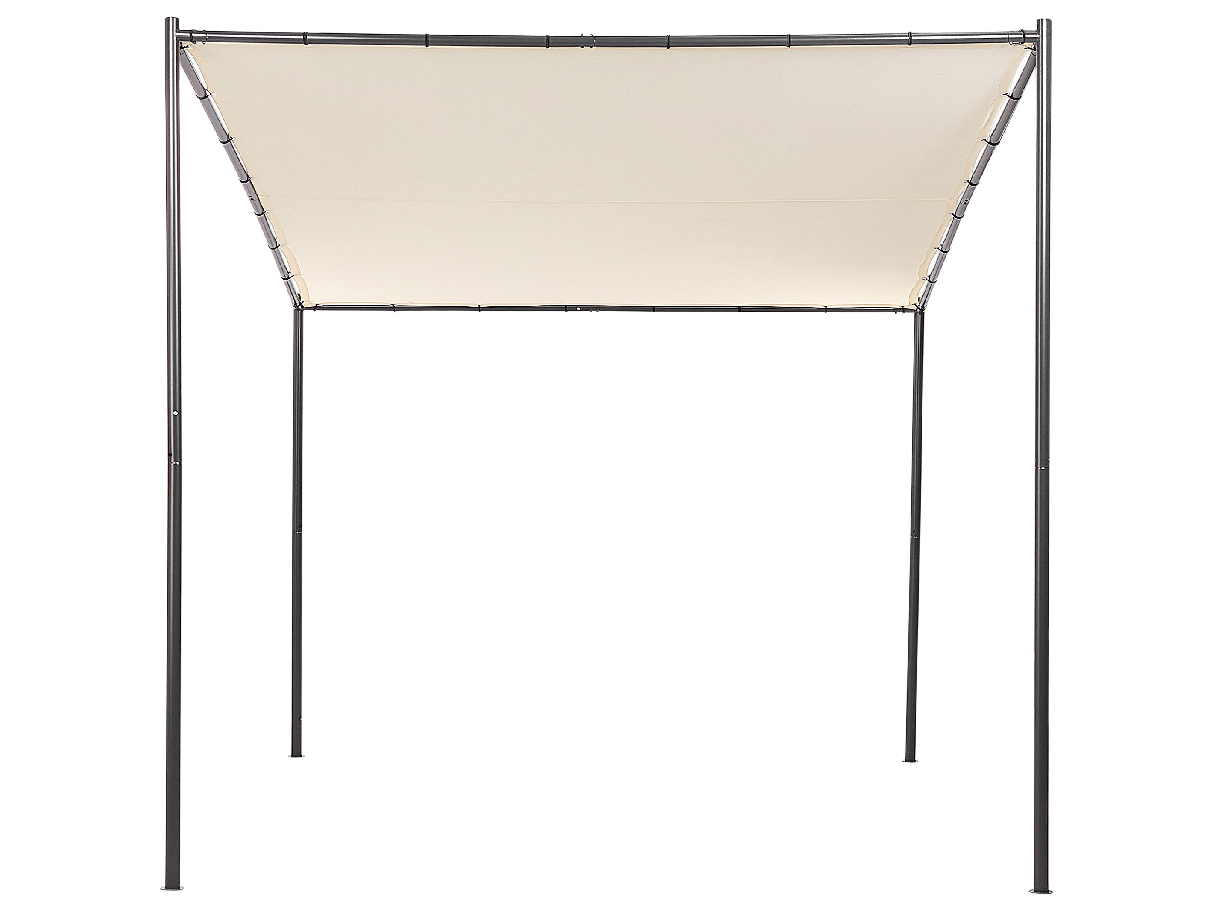 Gazebo VIMINO Metal 282 cm 294 cm Beige