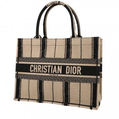 Dior Book Tote medium model shopping bag in blue and beige monogram canvas Oblique1:1High-quality replica