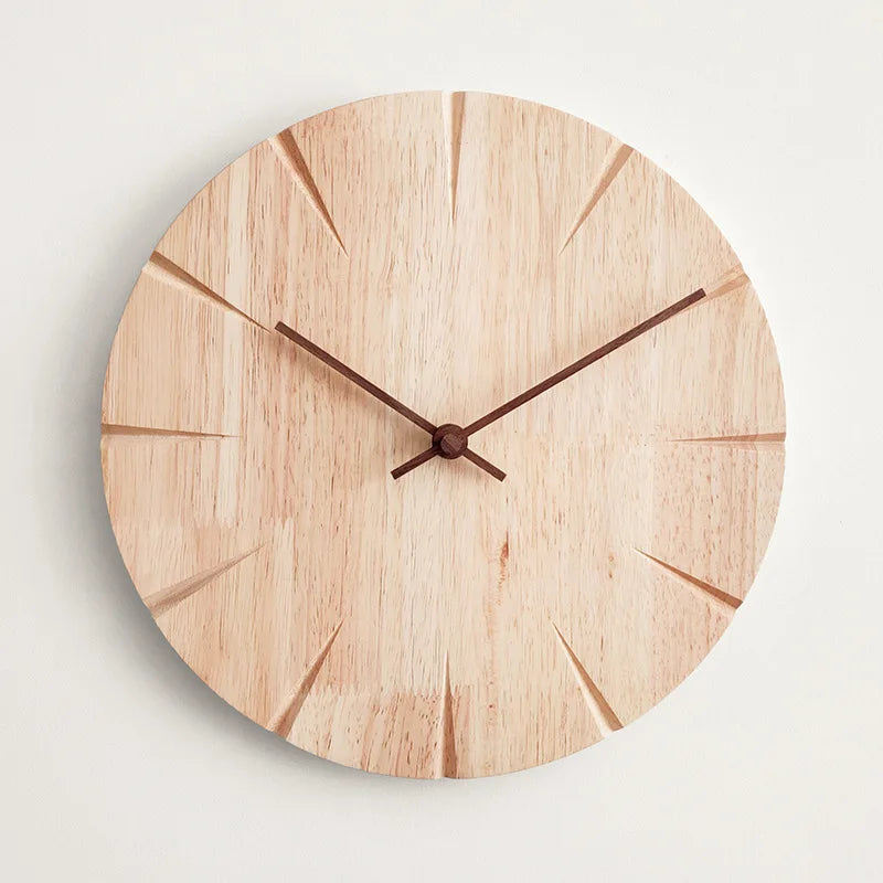 NordicNature | Massief Houten Wandklok