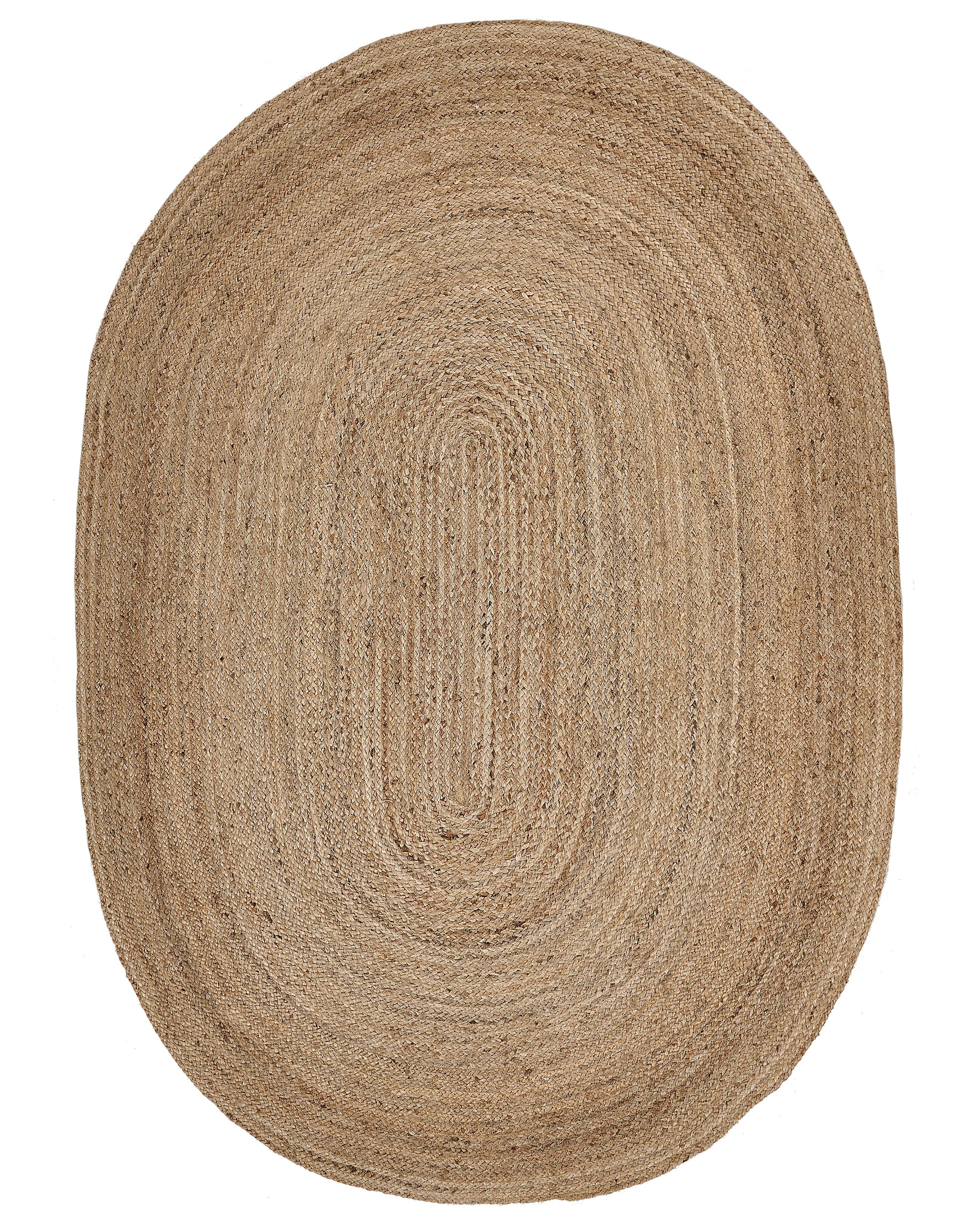 Rug DEMIRCI Beige 160 x 230 cm Jute
