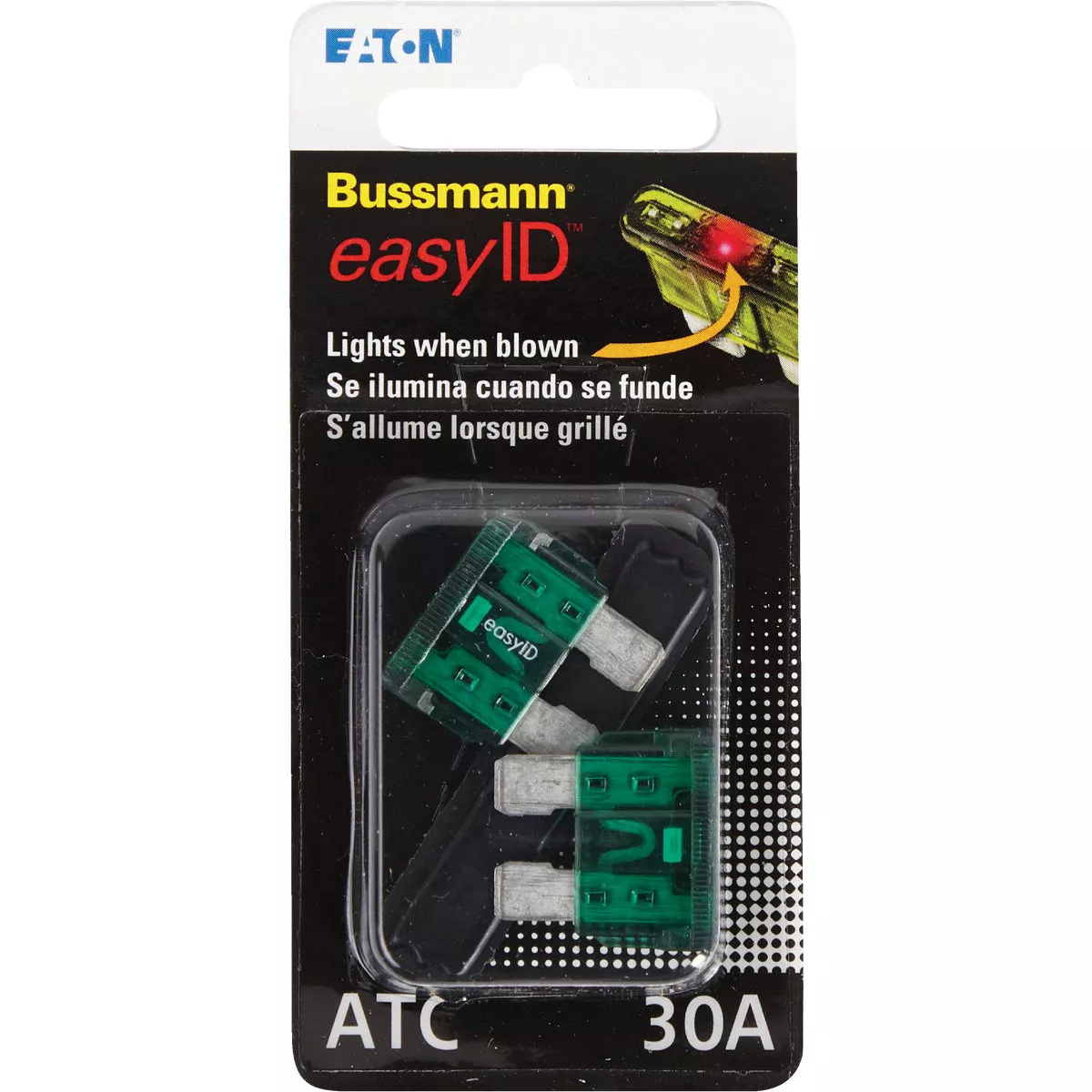 Bussmann 30A 32V ATC Blade easyID Automotive Fuse (2-Pack)