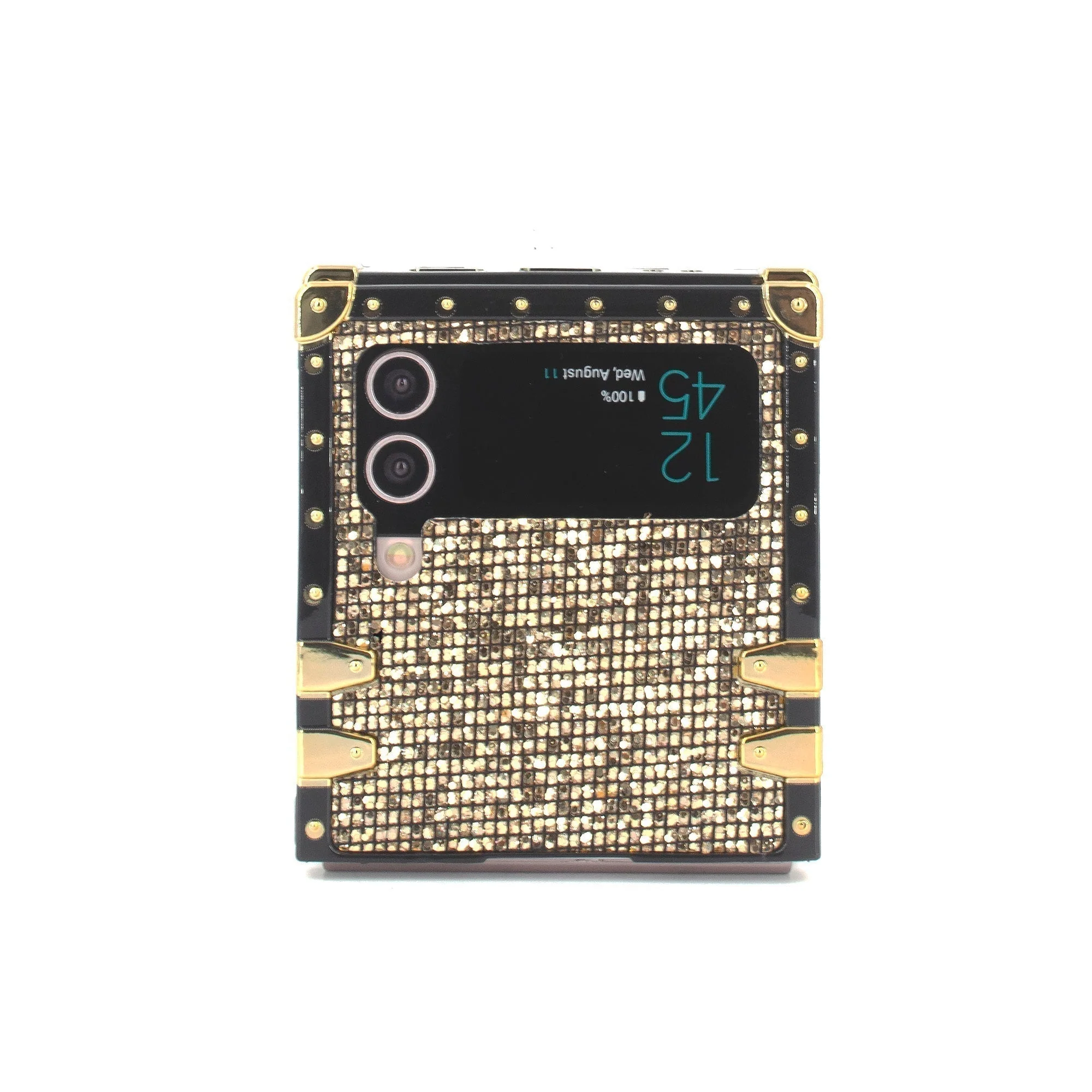 Samsung Galaxy Z Flip6/5/4/3 5G Square Case Pyrite - Wholesale & Influencer