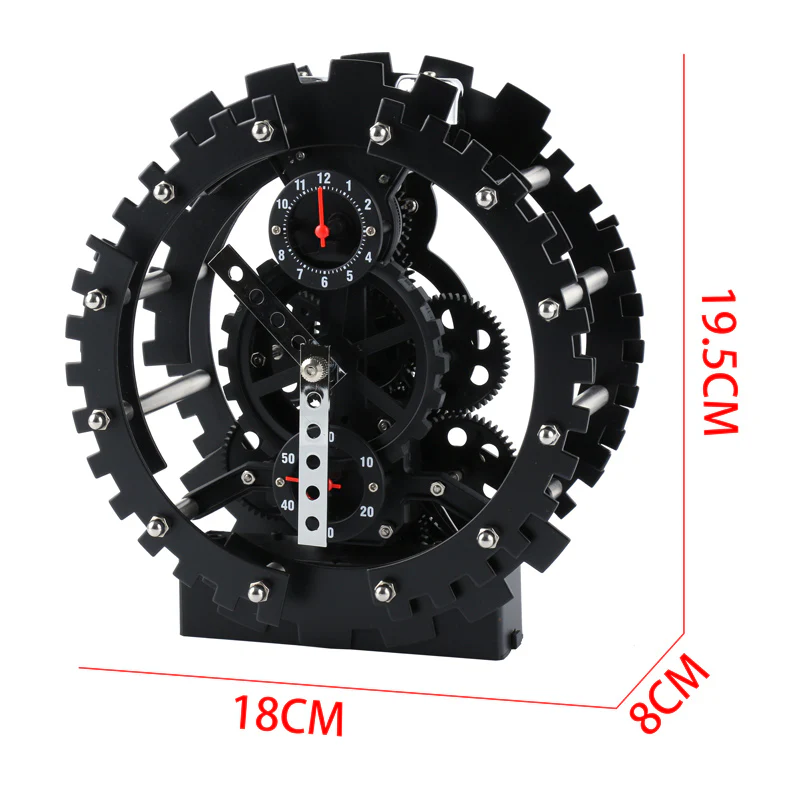 Creative Large Gear Wall Clock