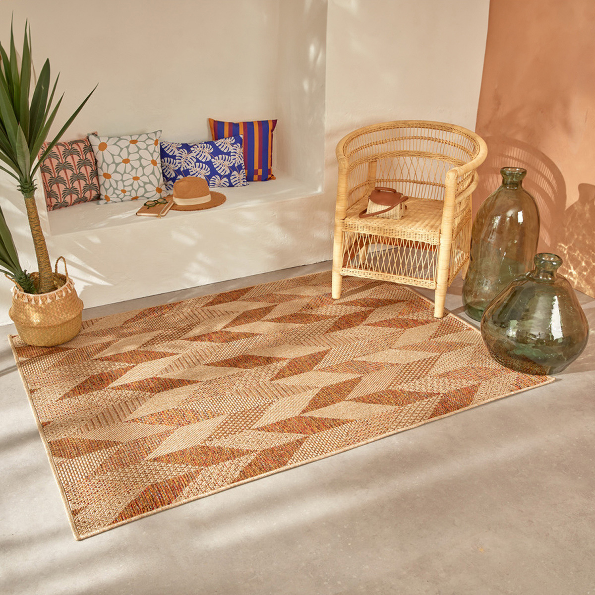 Outdoor rug "Luka" 100x150 cm