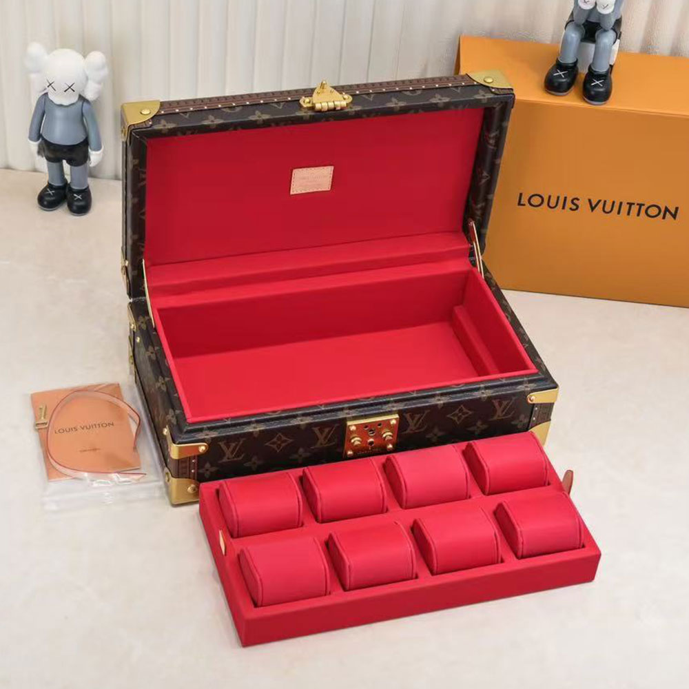 Louis Vuitton Lv  Coffret 8 Montres Watch Bag1:1High-quality replica