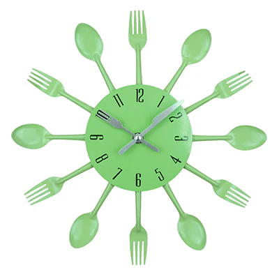 Metal Kitchen Wall Clock
