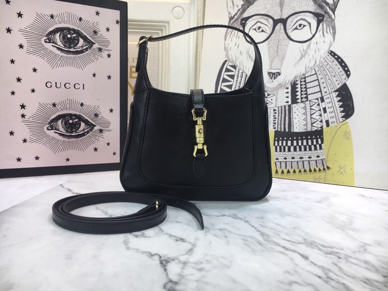 Replica Gucci Jackie 1961 Mini Hobo Bag 637092 Solid1:1High-quality replica