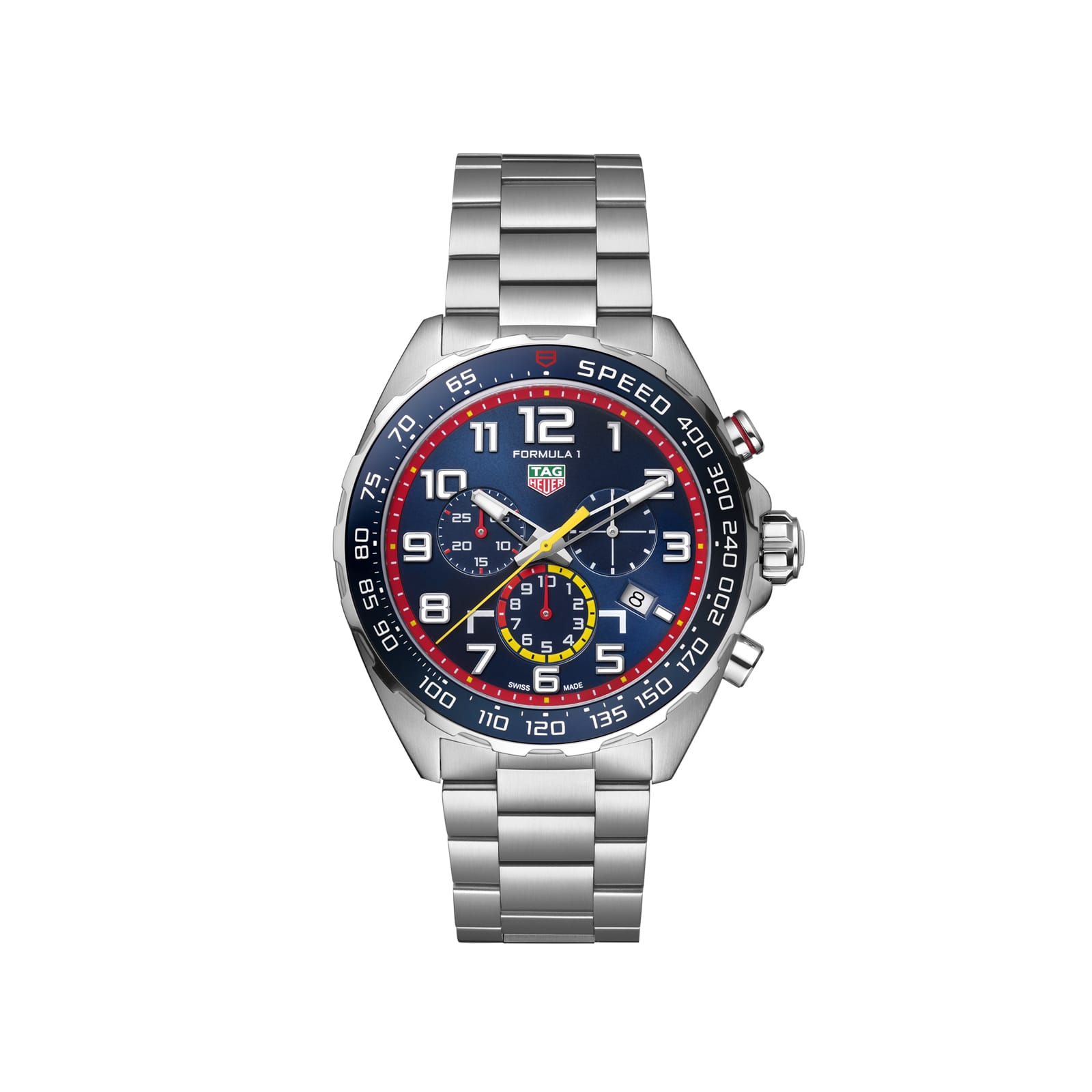 TAG Heuer Replica Watch Formula 1 Chronograph X Red Bull Racing Quartz 43 mm Steel(1:1 replica) - Top club