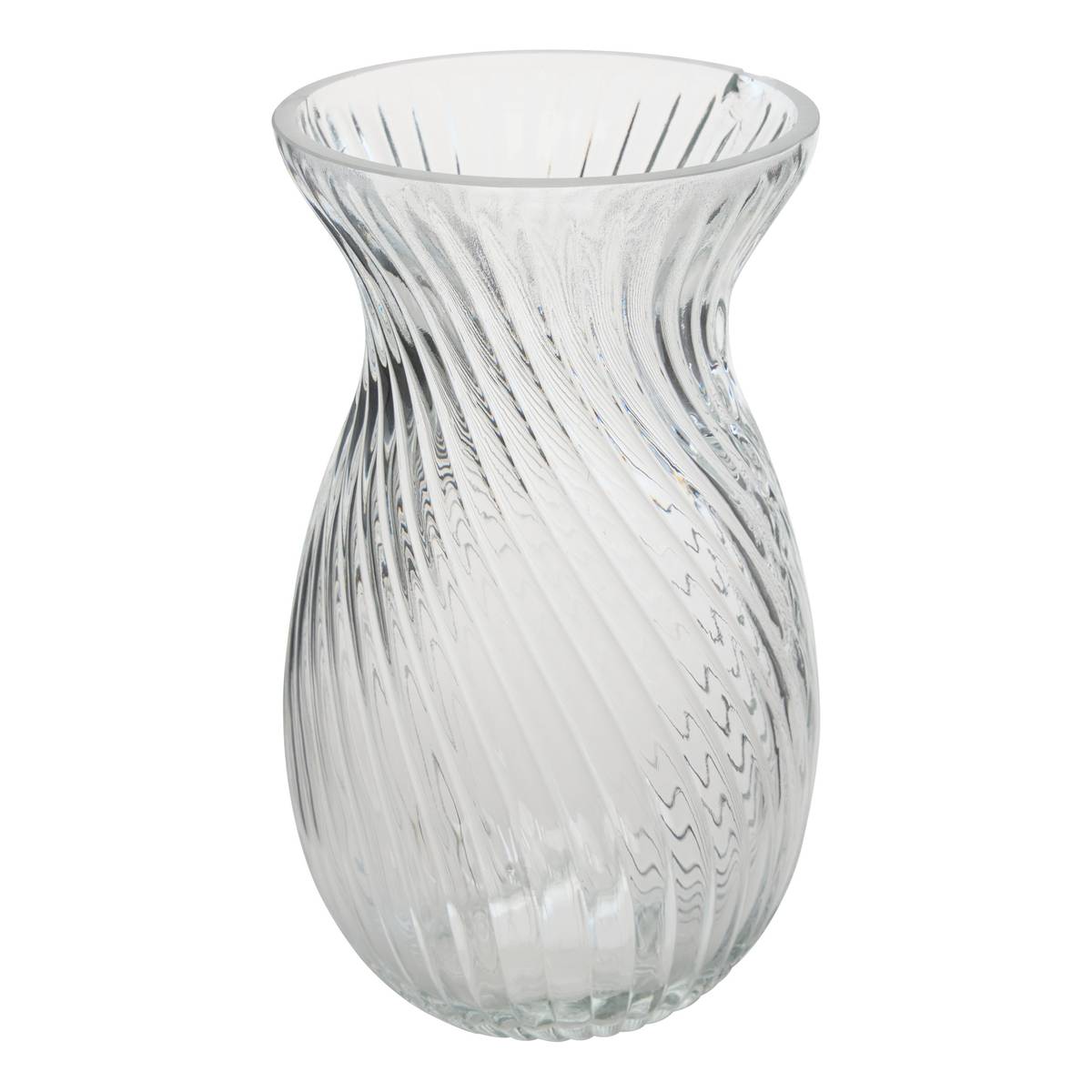 Vase "Manel" Transparent, H.20 cm