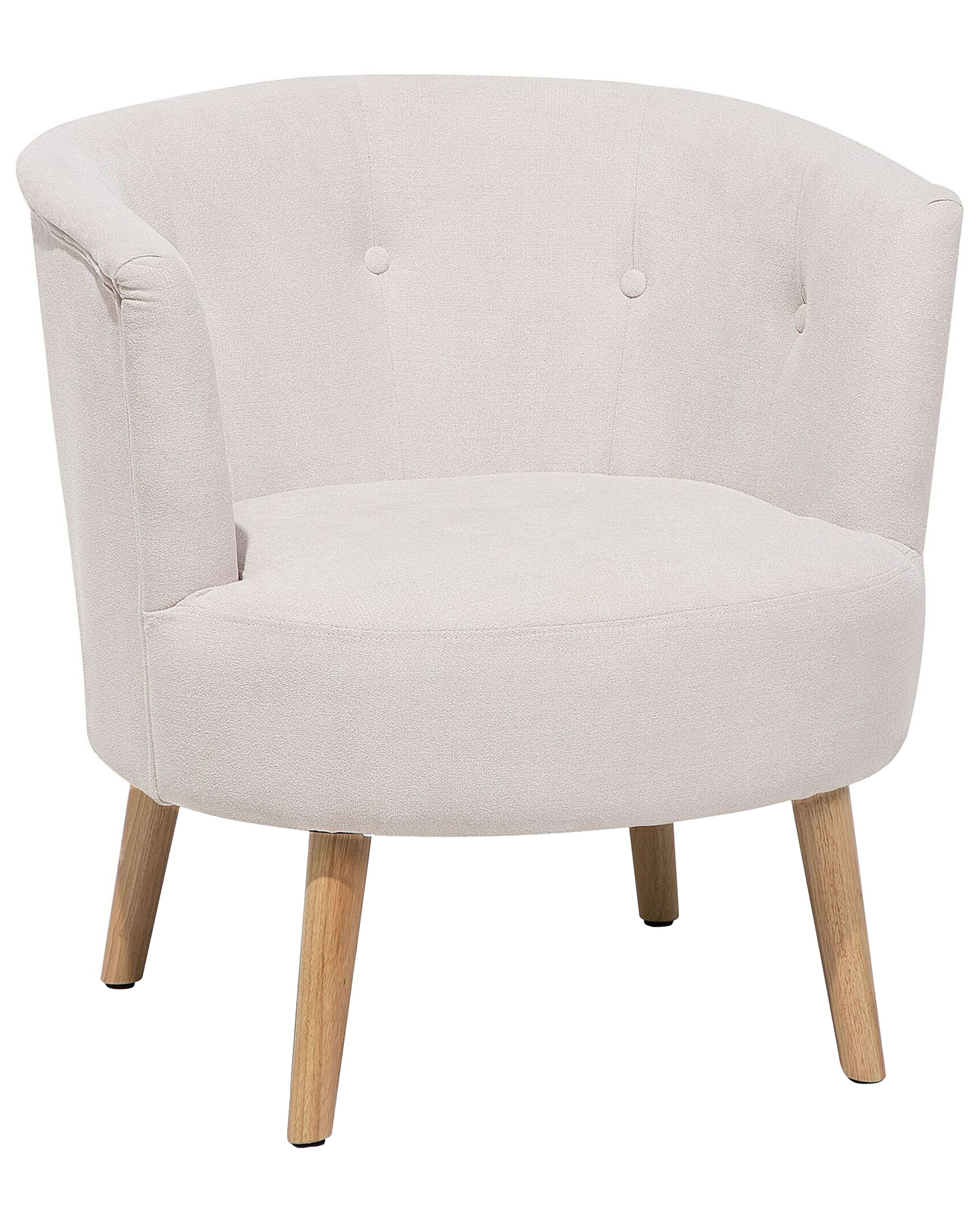 Armchair ODENZEN Fabric Off-White