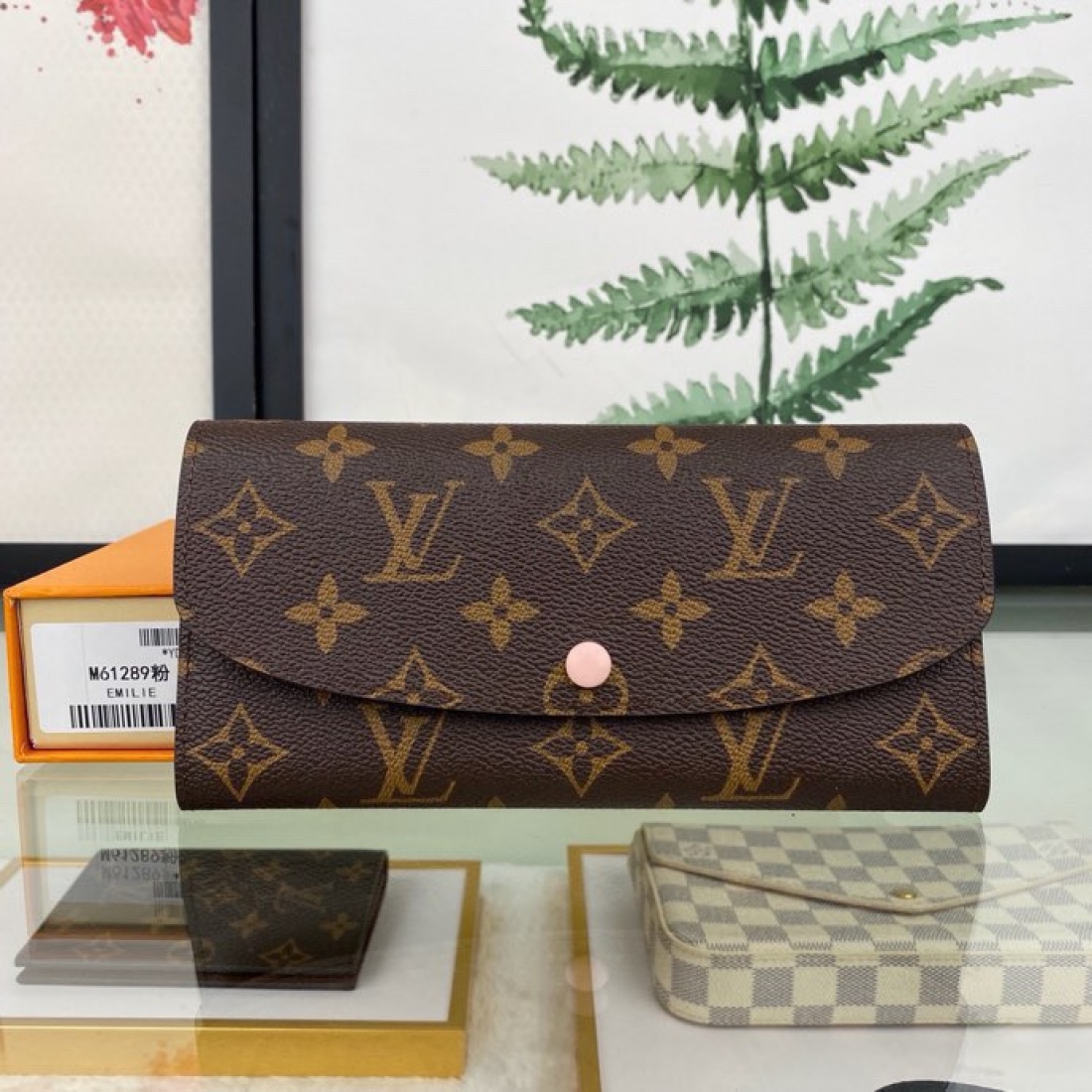 Louis Vuitton LV Emilie Snap On Wallet M614471:1High-quality replica
