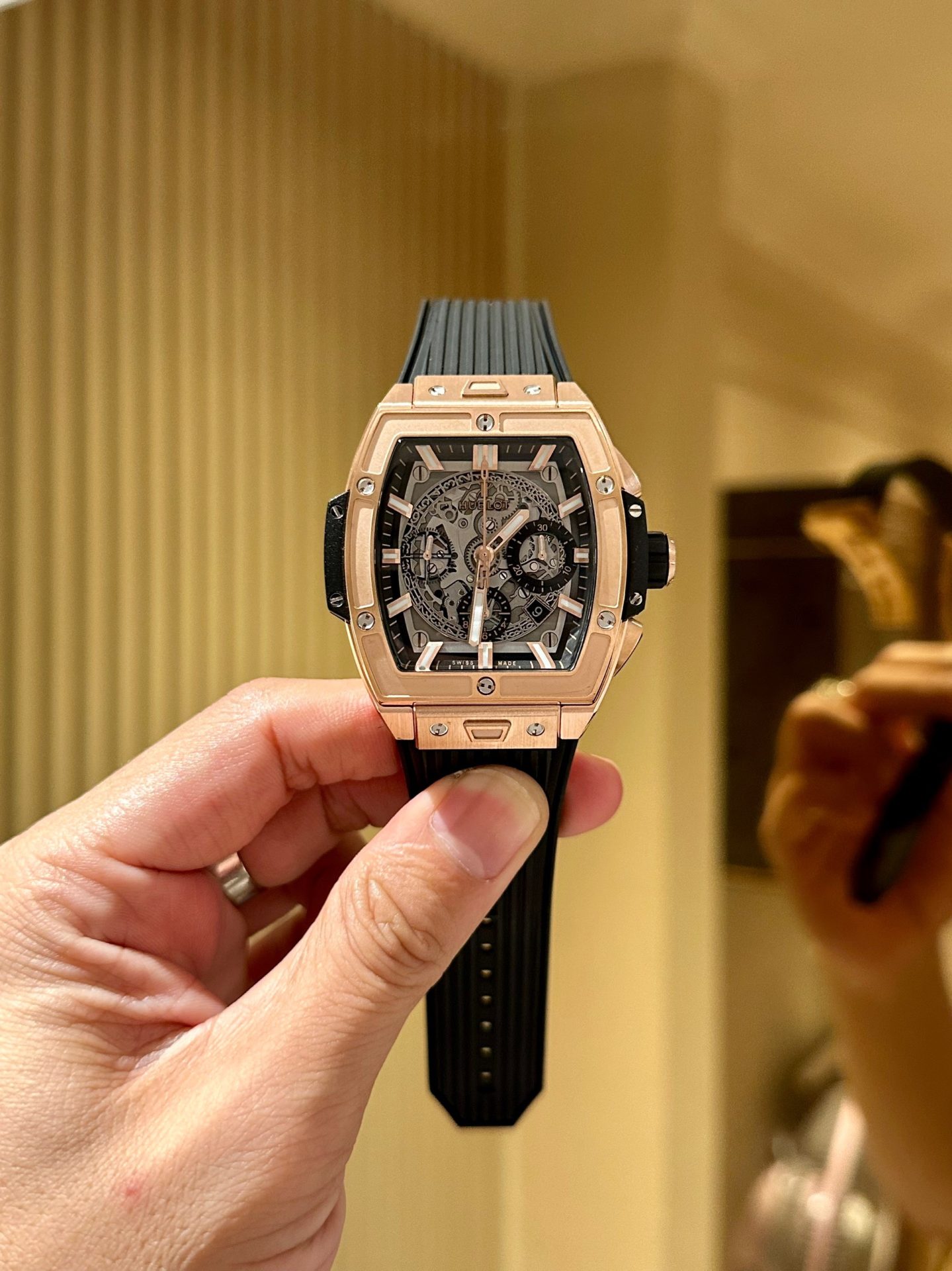 Hublot Replica Watch Spirit Of Big Bang Chronograph King Gold 42mm - Elite Watch Atelier