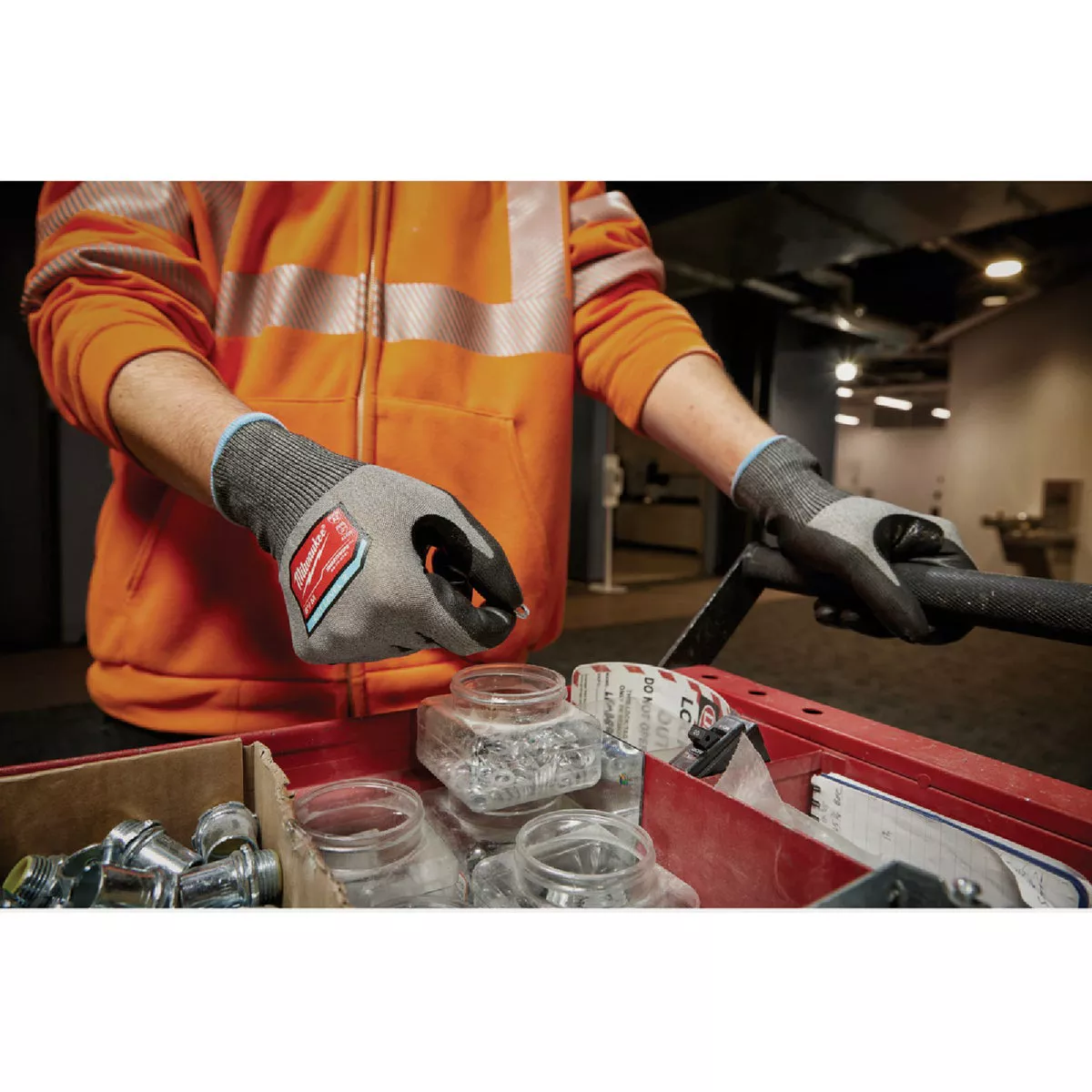 Milwaukee Medium Cut Level 2 High Dexterity Polyurethane Dipped Gloves