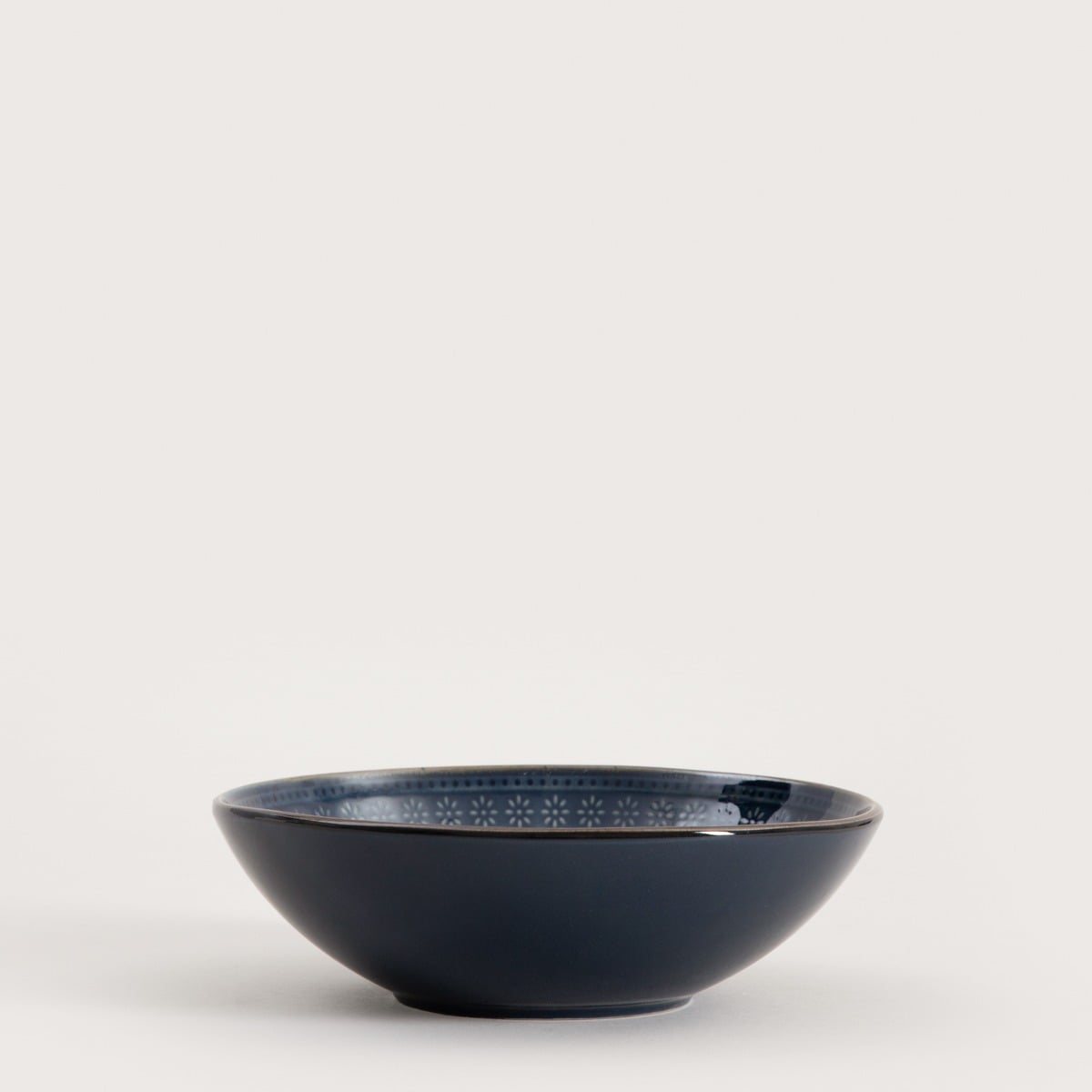 Talerz INDIE głęboki granatowy 18 cm