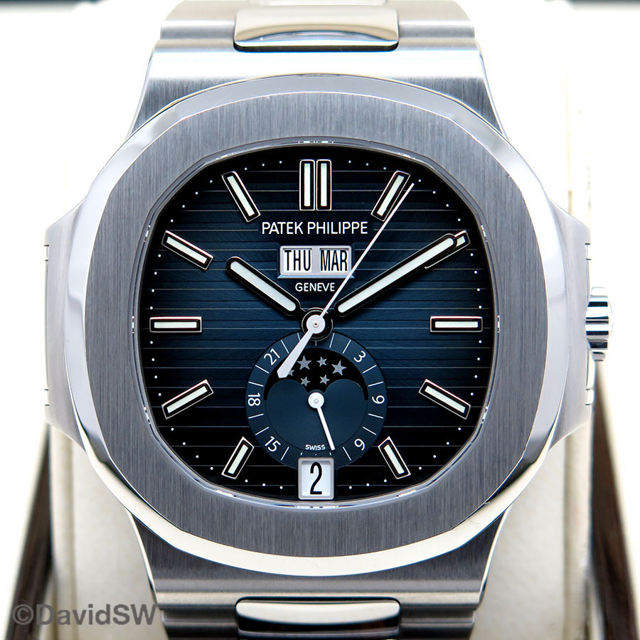 Patek Philippe 5726/1A Nautilus Annual Calendar Moonphase(1:1 replica) - Top club