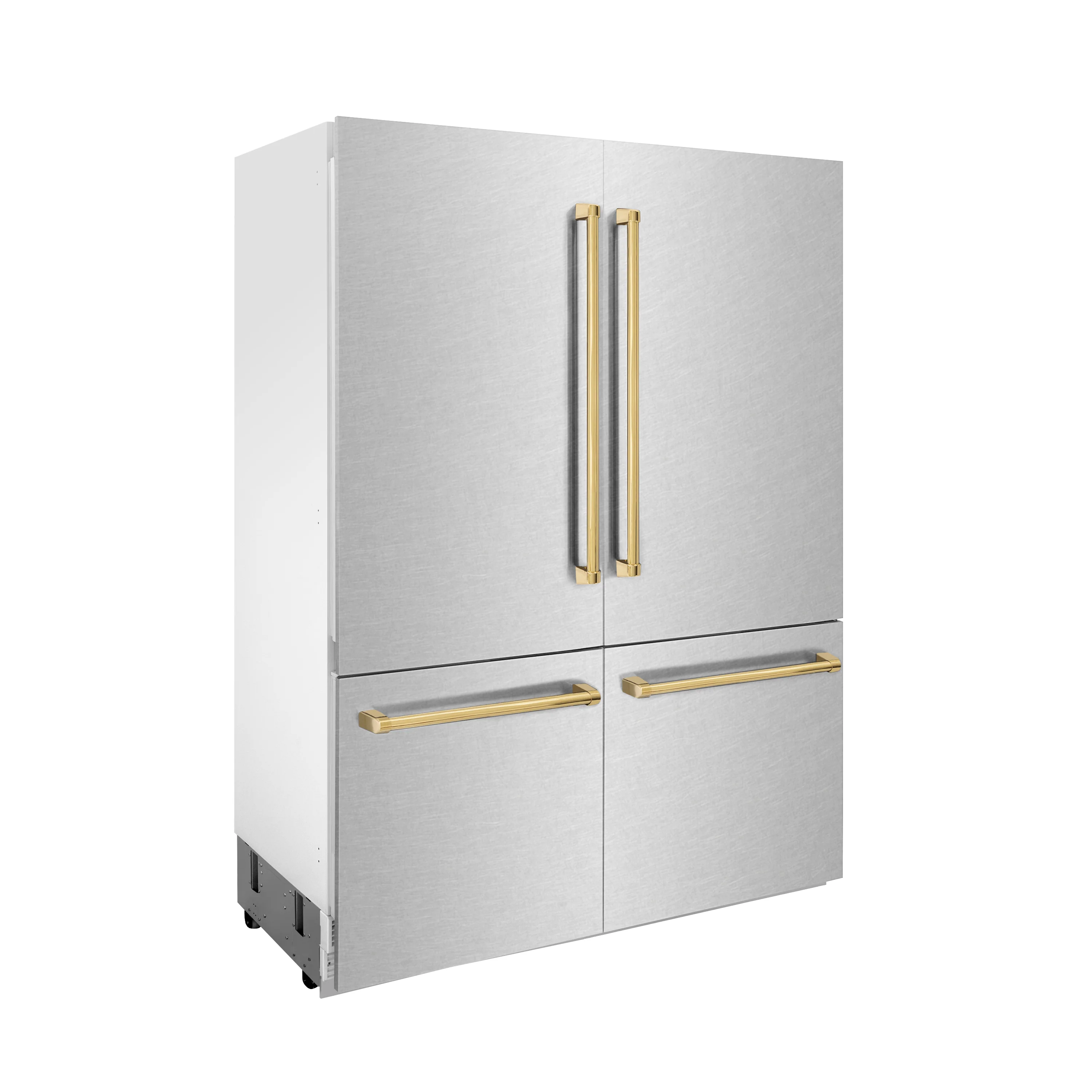 ZLINE KITCHEN AND BATH RBIVZSN60G french door built in refrigerator