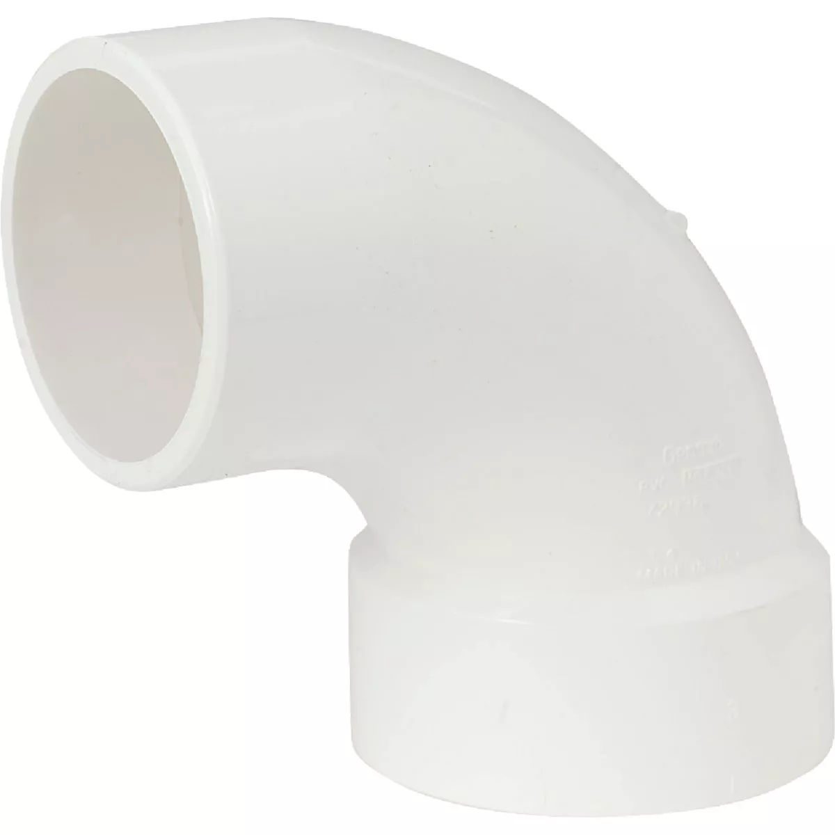 Charlotte Pipe 3 In. Schedule 40 90 Deg. DWV PVC Street Elbow (1/4 Bend)