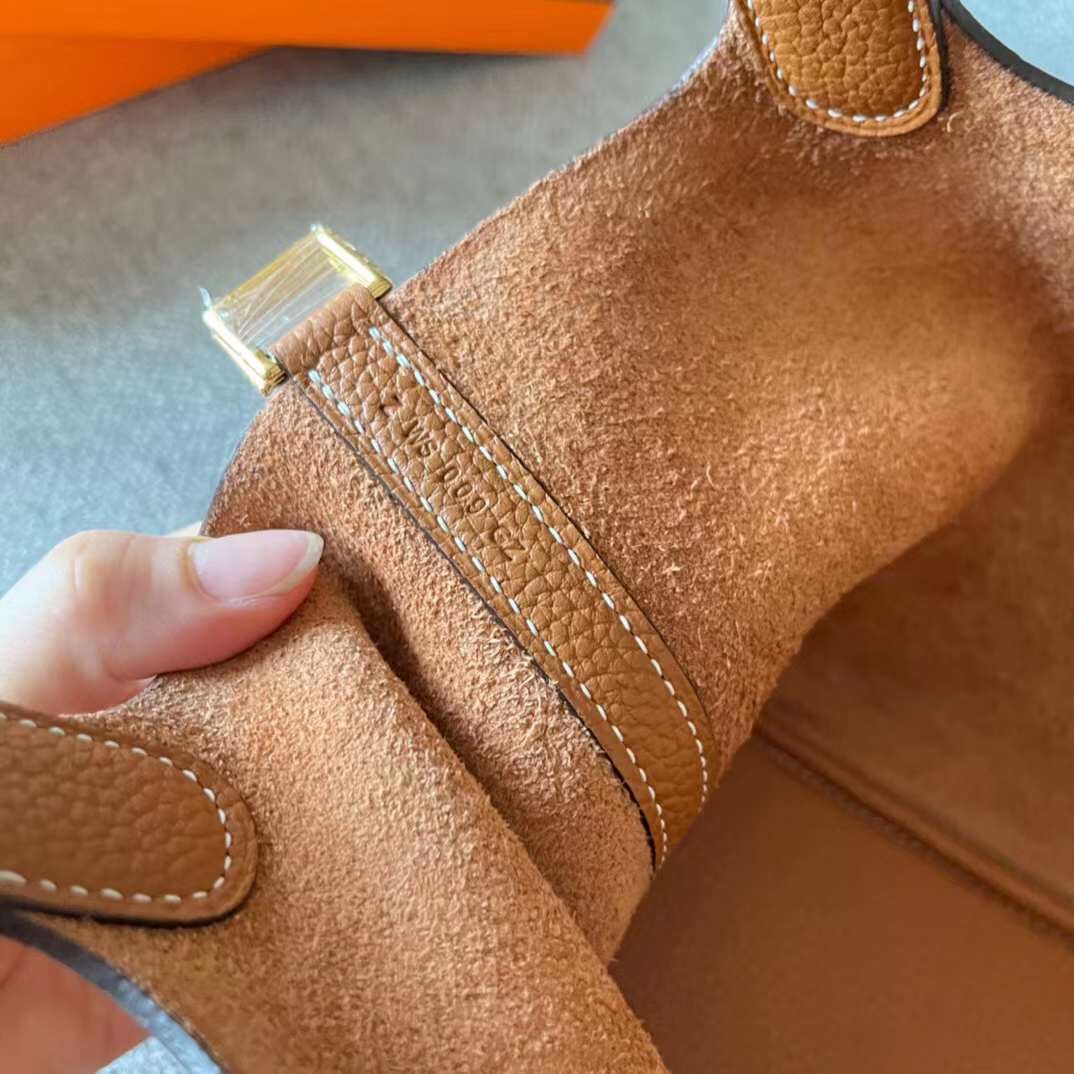Hermès Picotin Leather 18cm Bag1:1High-quality replica