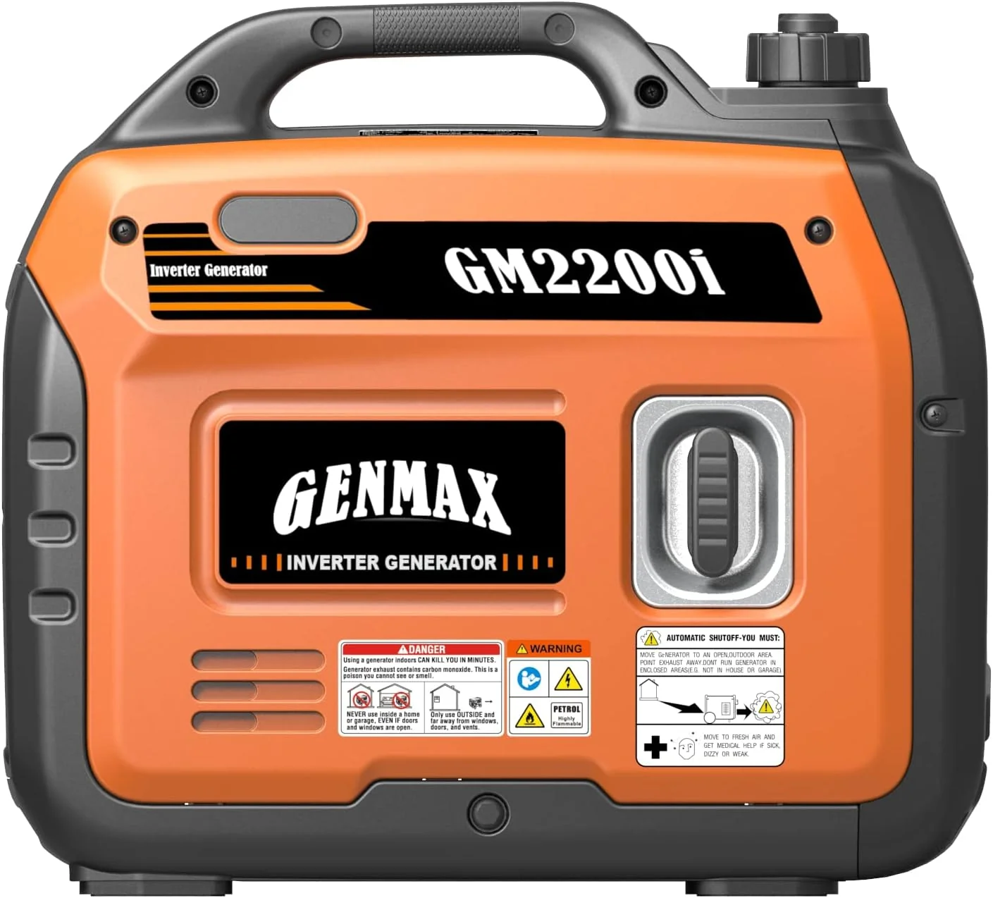 GENMAX Gas Inverter Generator - 2200 Starting Watts / 1800 Running Watts - Image 3 GENMAX Gas Inverter Generator - 2200 Starting Watts / 1800 Running Watts - Image 3