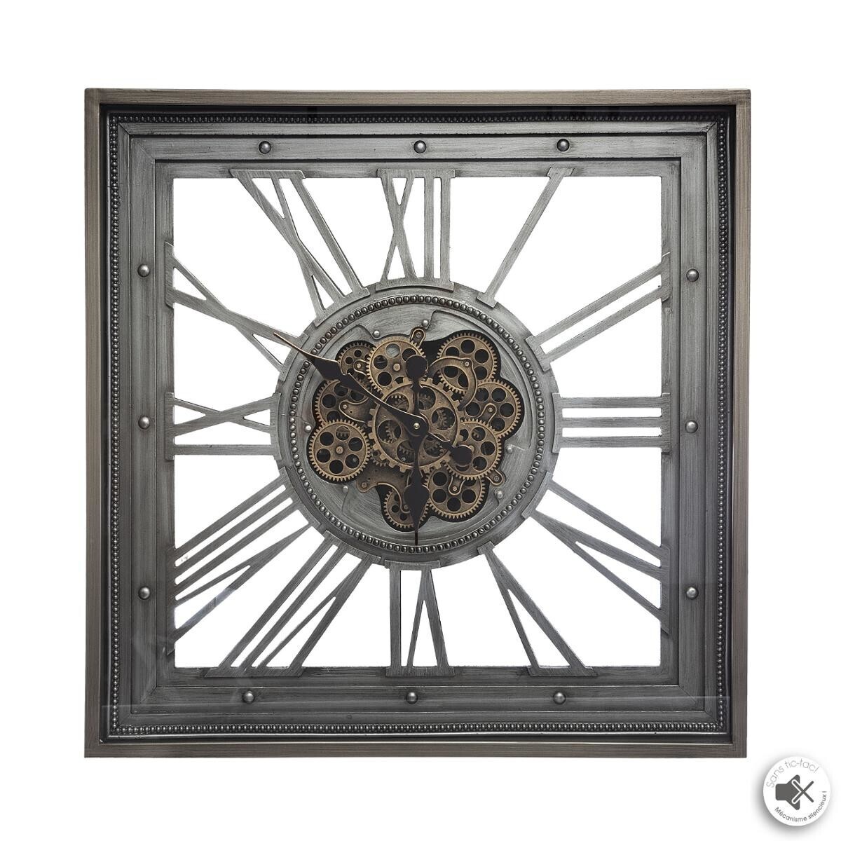 Clock"Ezra" 80x80 cm