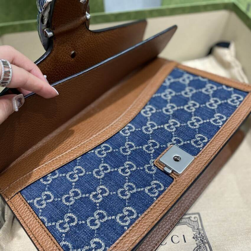 Replica Gucci Denim Small Dionysus Shoulder Bag 4002491:1High-quality replica