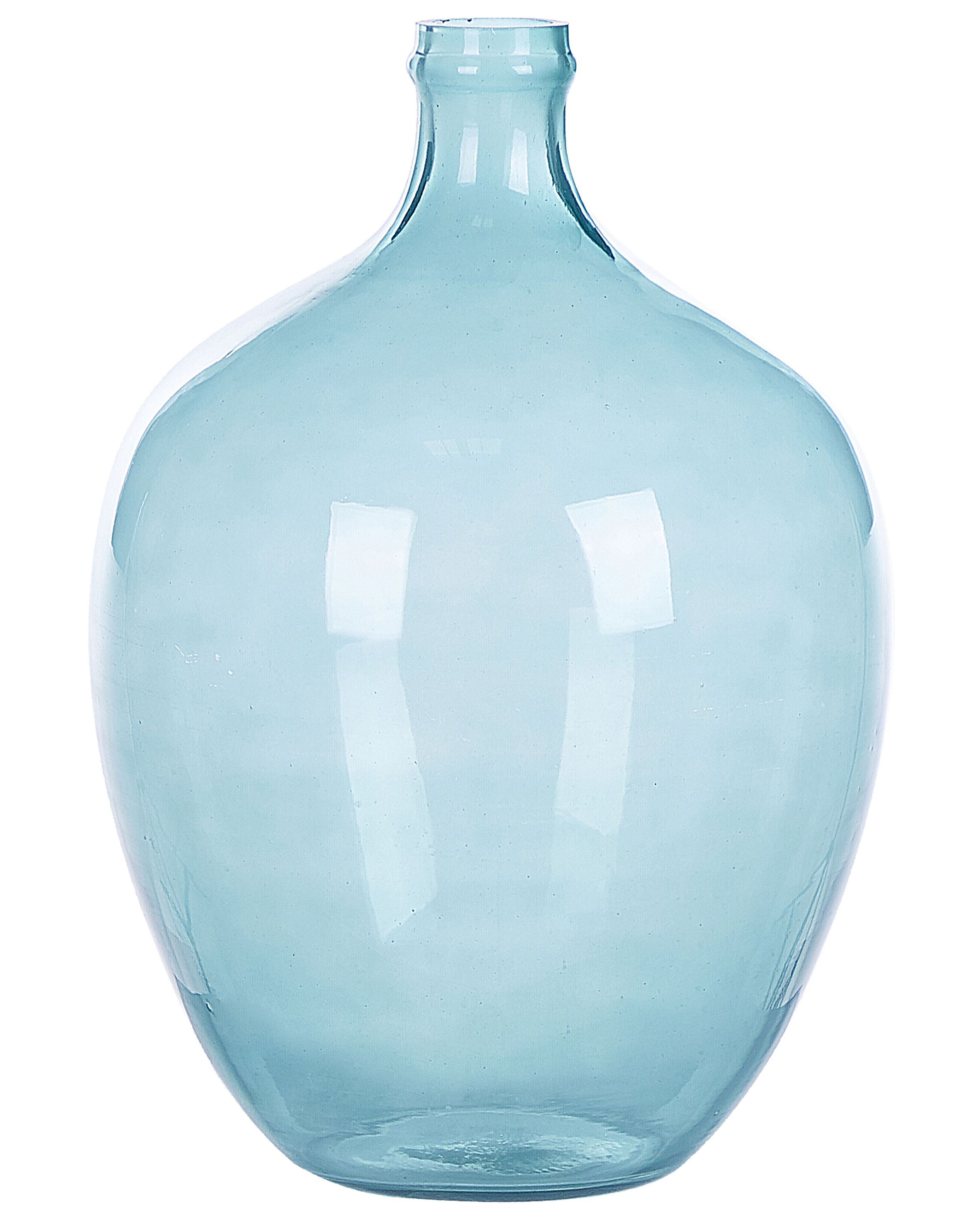 Flower Vase ROTI Glass 39 cm Light Blue