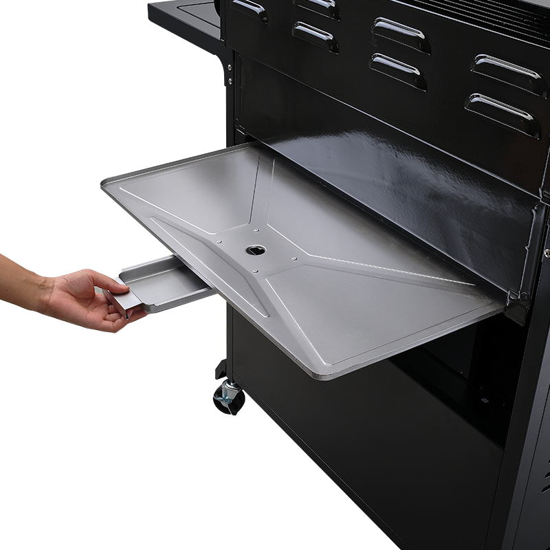 In Stock 6+1 Burner Stainless Steel Gas BBQ Grill with Electronic Ignition Propane Fuel 72000BTU for Outdoor Use
